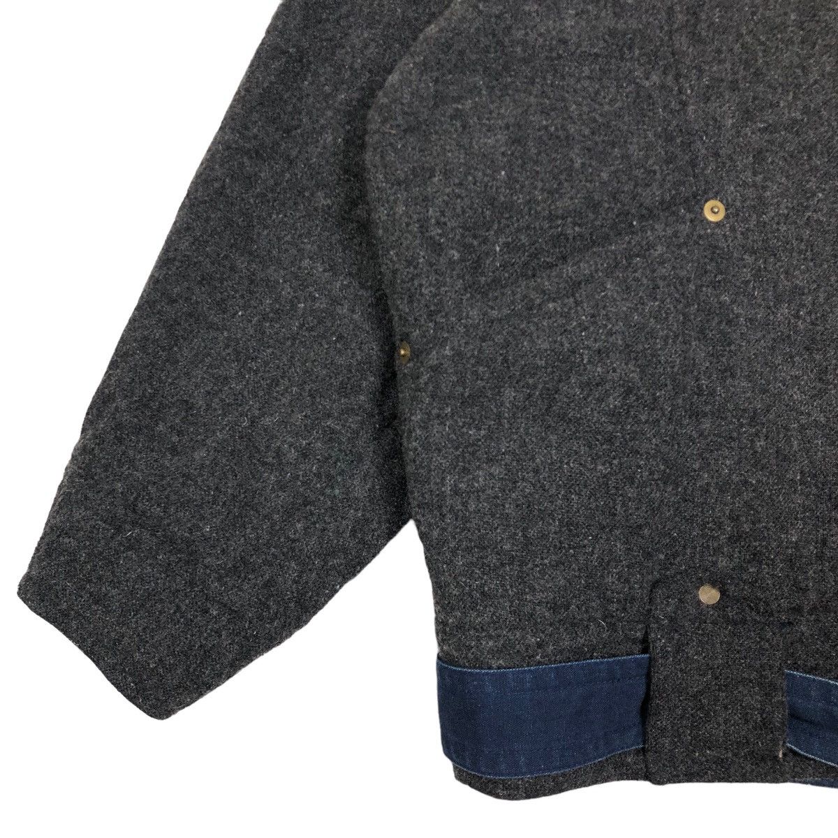 Issey Miyake Vintage 80s Issey Sport IS Reversible Wool Light Jacket L Size US L / EU 52-54 / 3 - 3 Thumbnail