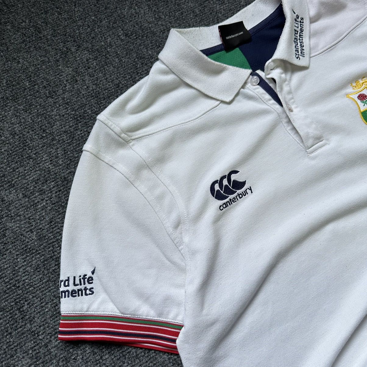 Canterbury of New Zealand VTG Polo Canterbury British & Irish Lions 2017 Vapodri Cotto Size US M / EU 48-50 / 2 - 6 Thumbnail