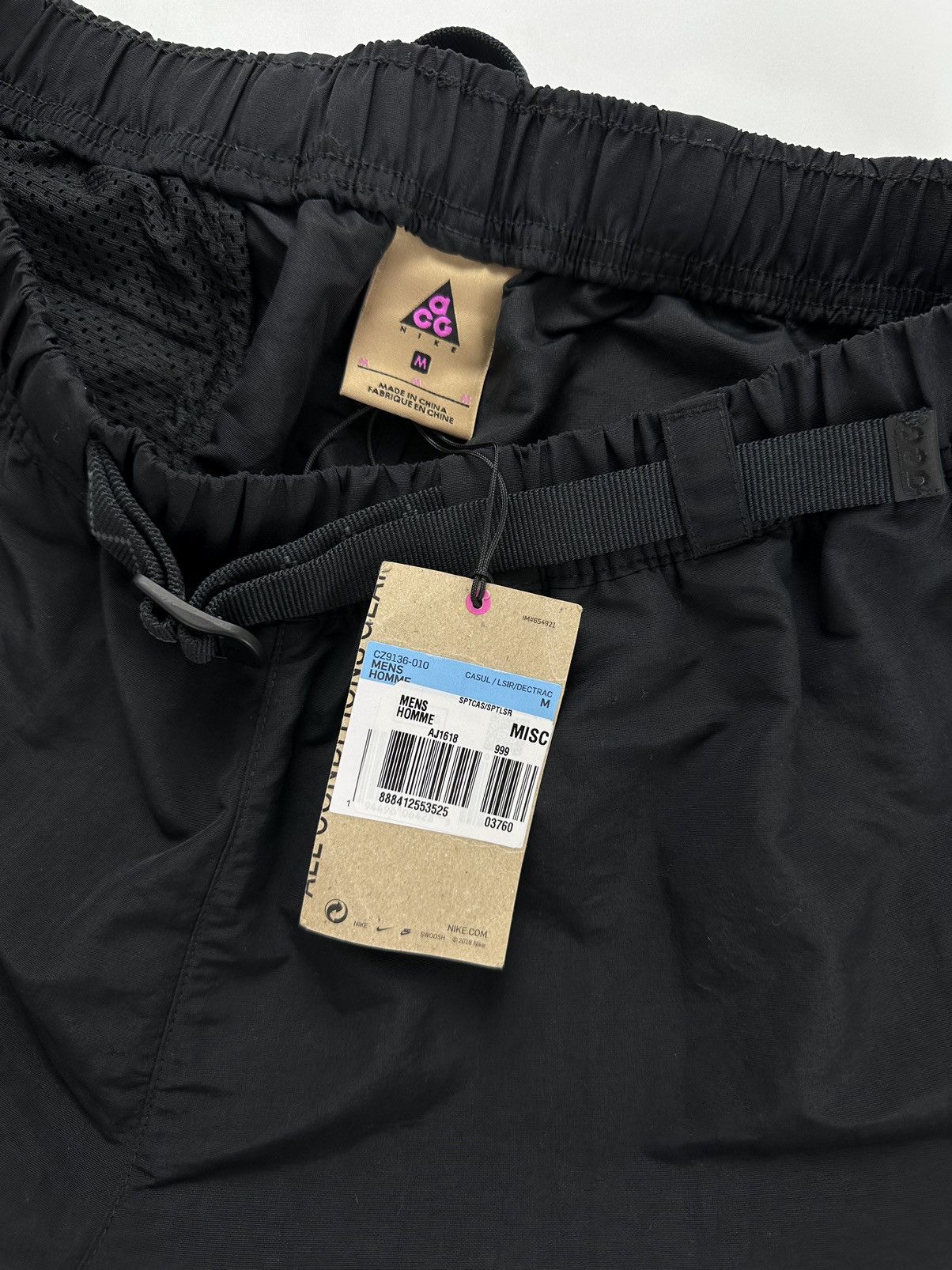 Nike Nike ACG Be True Woven Shorts Black Size US 32 / EU 48 - 7 Thumbnail