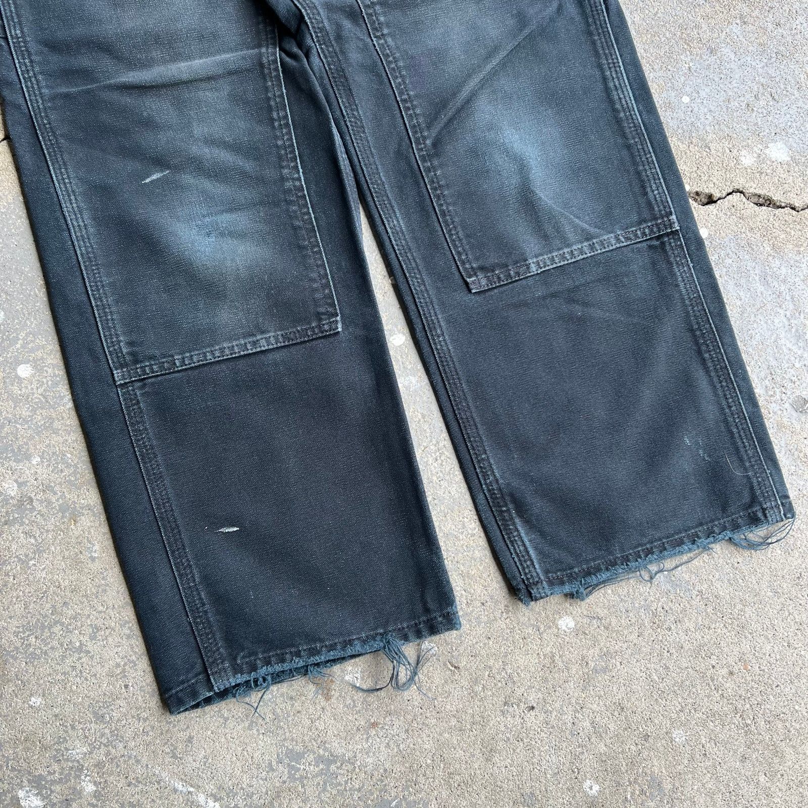Carhartt × Vintage Vintage carhartt black double knee work wear carpenter pants Size US 28 / EU 44 - 4 Thumbnail
