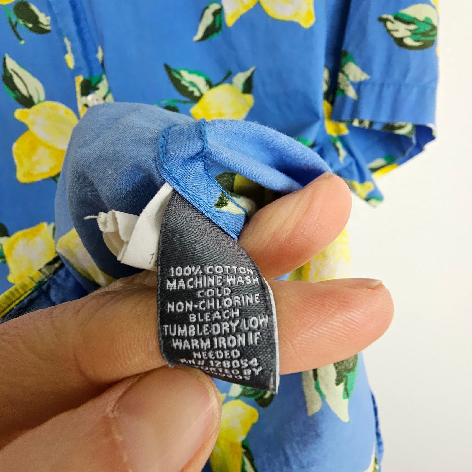 Bonobos Bonobos Tropical Lemon Fruit Print Shirt XL Vacation Resort Size US XL / EU 56 / 4 - 7 Thumbnail