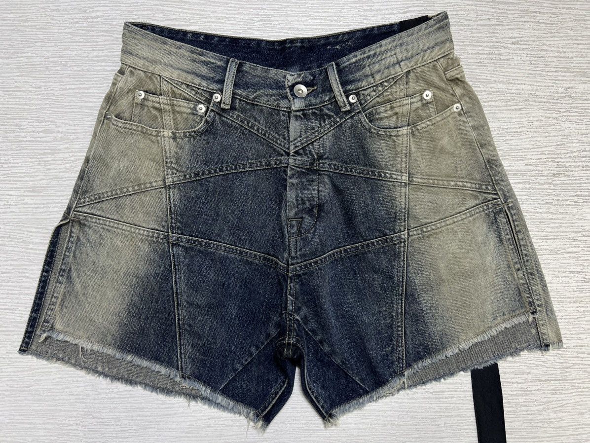 Rick Owens Rick Owens Drkshdw - Degrade Trucker Cut Offs Size US 30 / EU 46 - 3 Thumbnail