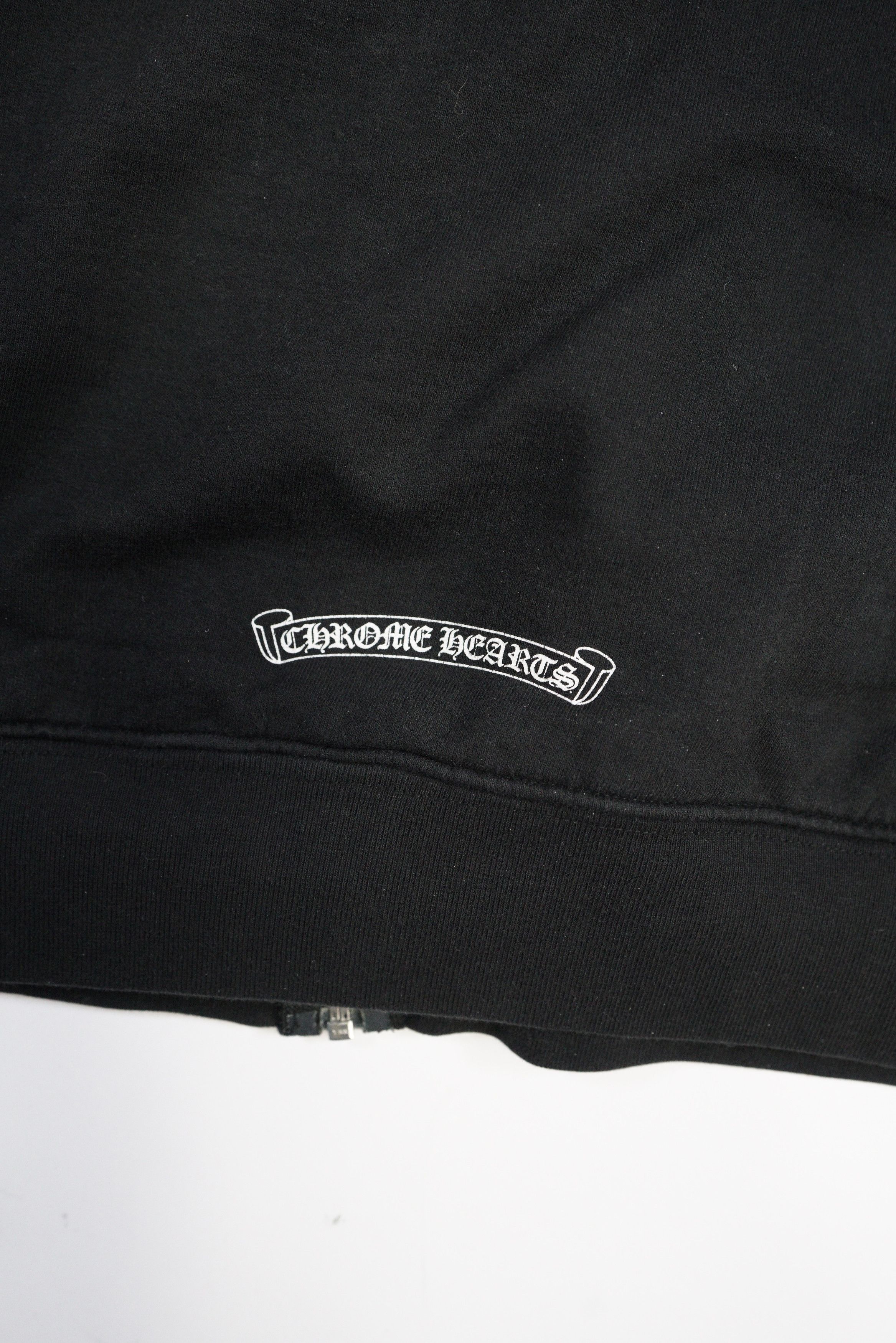 Chrome Hearts Chrome Hearts Red Horseshoe Waffle Zip Up Hoodie Size US XL / EU 56 / 4 - 10 Thumbnail
