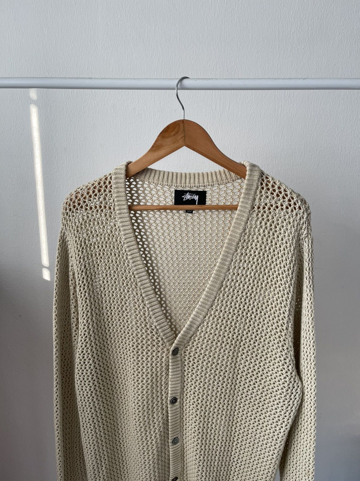Stussy Stussy Knitwear Cardigan A2 Size US L / EU 52-54 / 3 - 7 Thumbnail