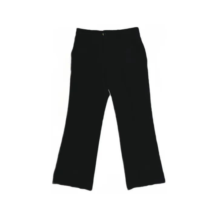 Gucci Gucci Black Flared Wool Silk Blend Pants-2507 Size 41" - 8 Thumbnail