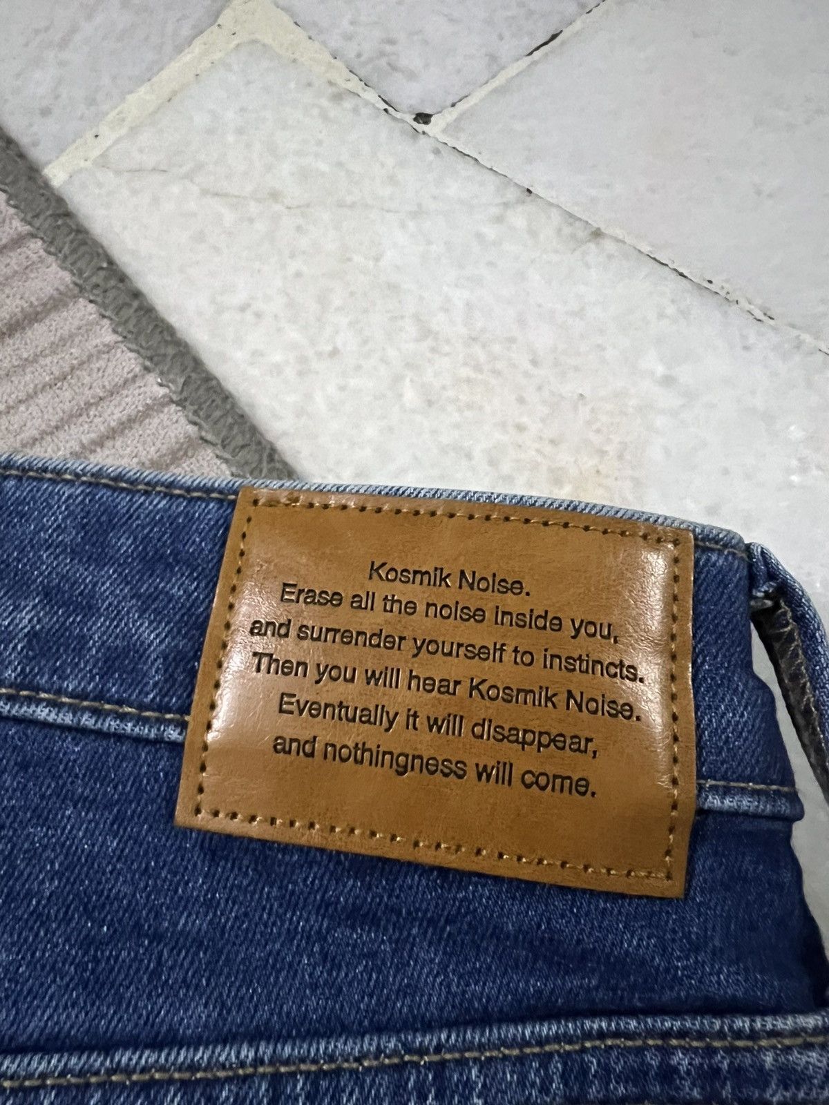 Undercover 💥INSANE 90’STYLE GU X UNDERCOVER DISTRESS BLUE JEAN Size US 32 / EU 48 - 21 Thumbnail