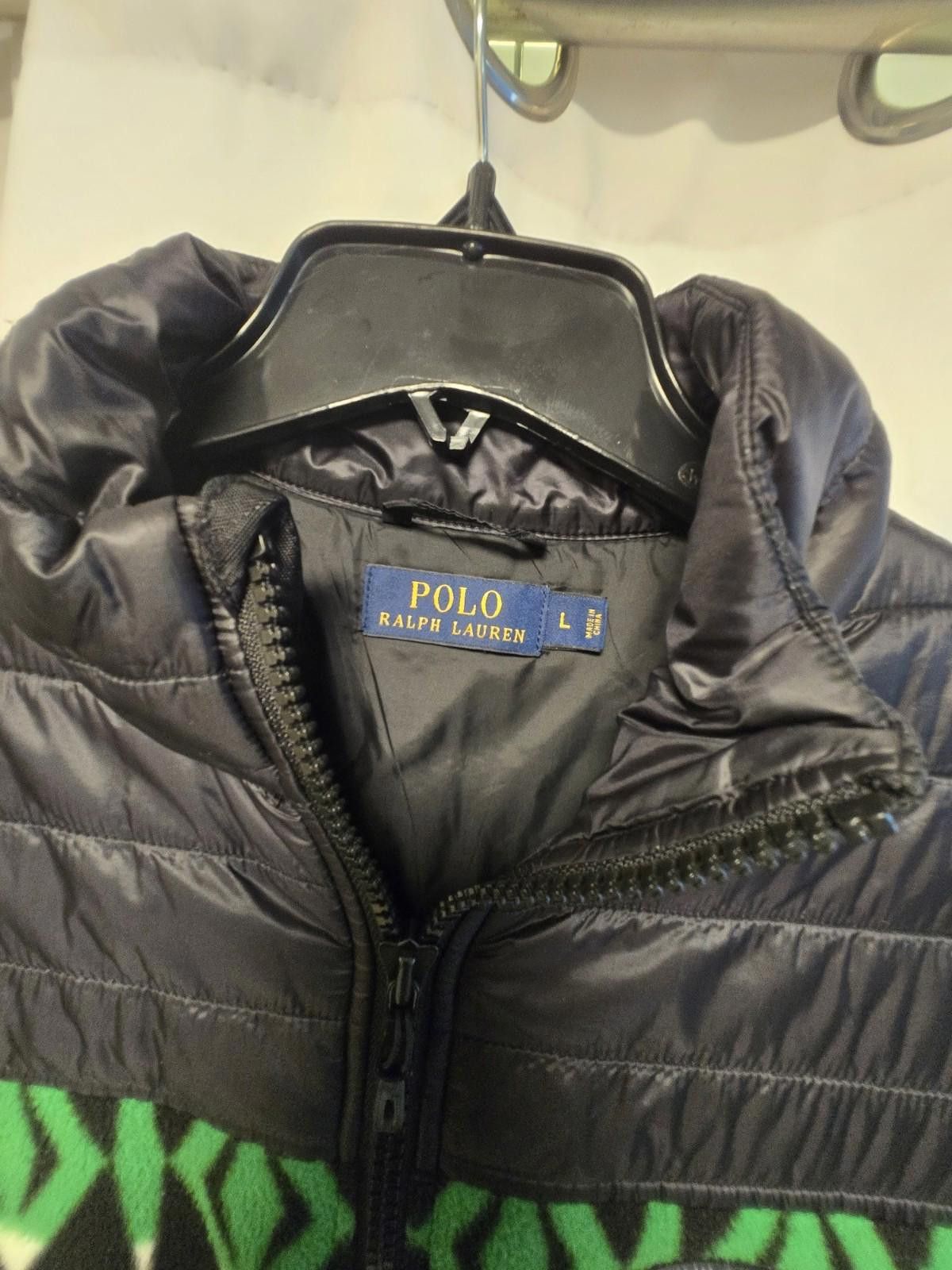 Polo Ralph Lauren Polo Ralph Lauren Downhill Fleece Racing Jacket Green Large Size US L / EU 52-54 / 3 - 2 Thumbnail