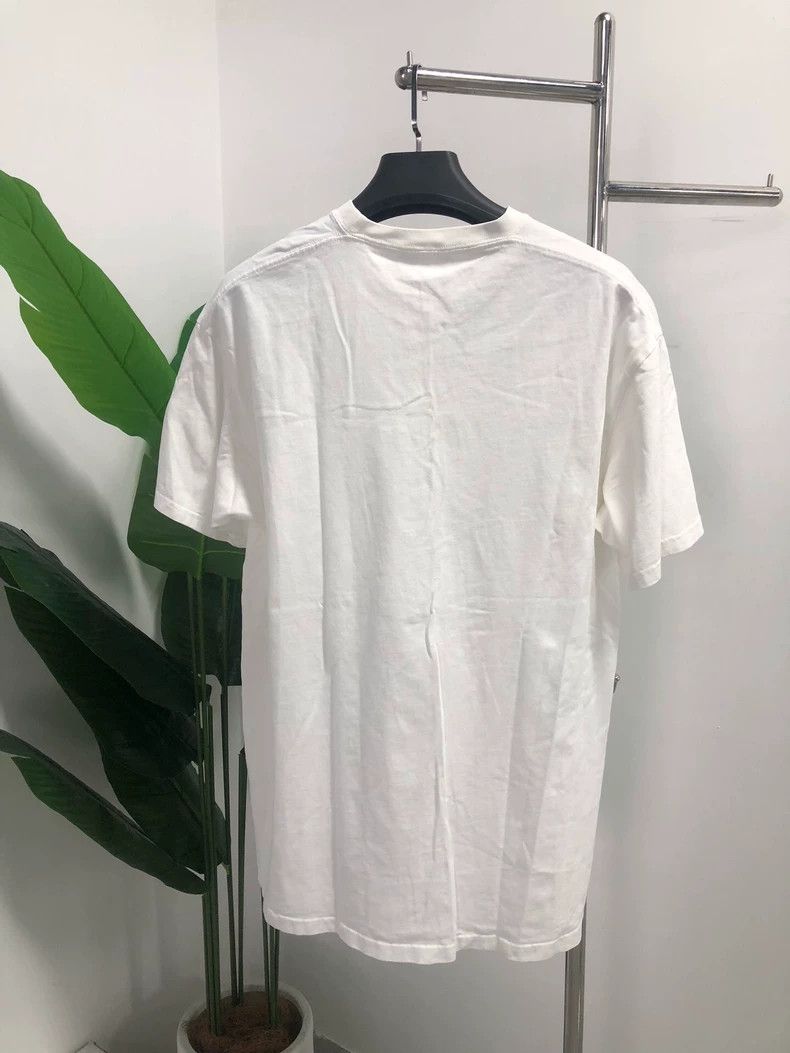 Balenciaga Balenciaga Letter Logo Short Sleeve T-Shirt, White, Size M Size US M / EU 48-50 / 2 - 2 Thumbnail