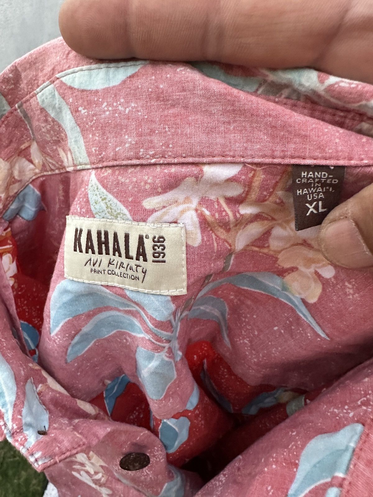 Reyn Spooner PreOwned Kahala Hawaiian Print Multicolored Men's XL Size US L / EU 52-54 / 3 - 4 Thumbnail