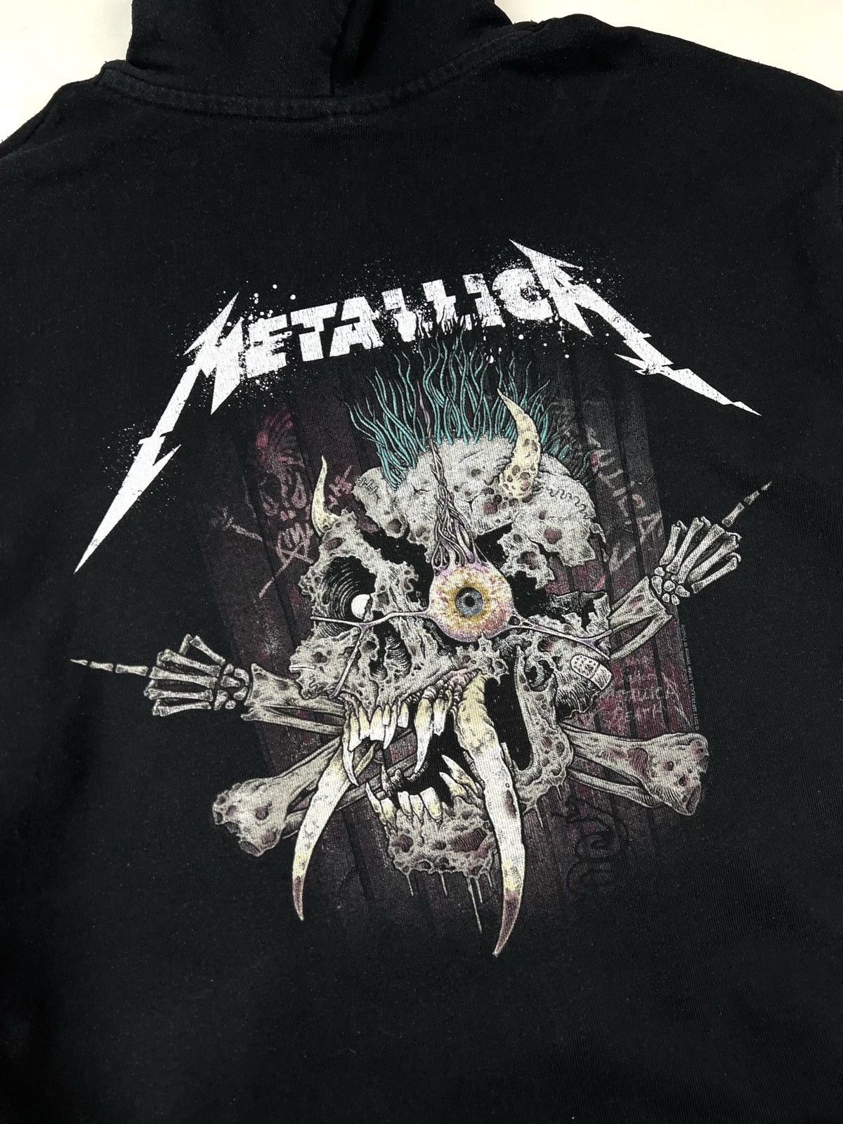Band Tees × Metallica × Vintage Vintage 00s Metallica Hoodie Logo Size US XL / EU 56 / 4 - 9 Thumbnail