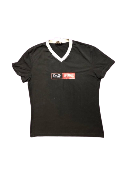 Dolce & Gabbana Dolce & Gabbana Y2K Logo Short Sleeve T-Shirt Size XL Size XL / US 12-14 / IT 48-50 - 1 Thumbnail