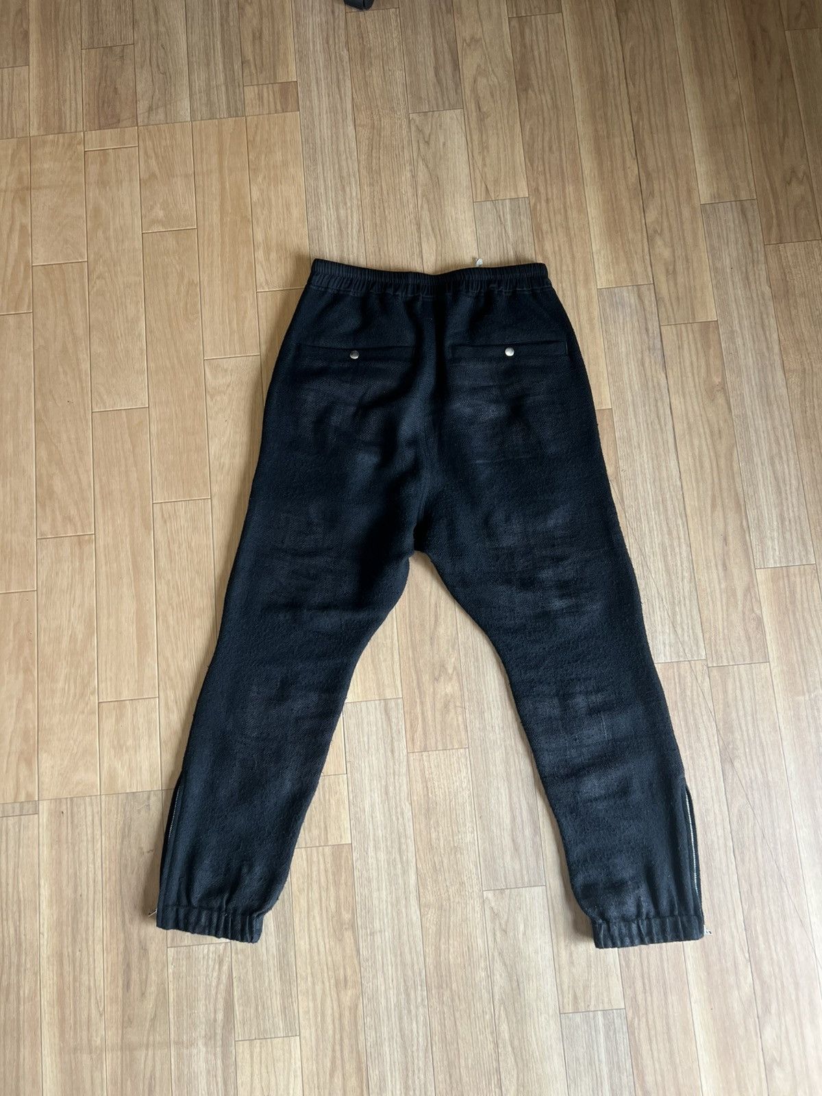 Rick Owens Sisyphus F/W 18 linen camelhair sweatpants Size US 38 / EU 54 - 2 Thumbnail