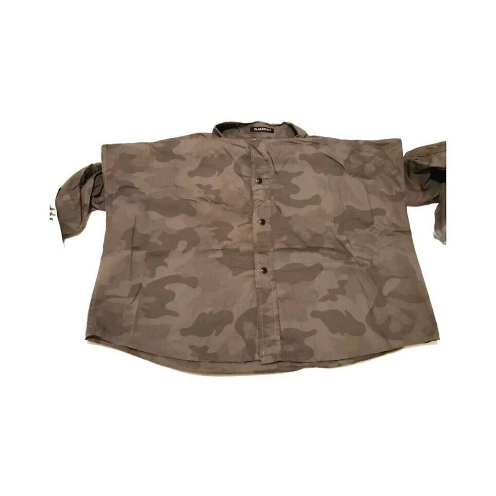 Carbon NWOT Carbon Men's Military Grey Shirt L Long Sleeve Button Size US L / EU 52-54 / 3 - 2 Thumbnail