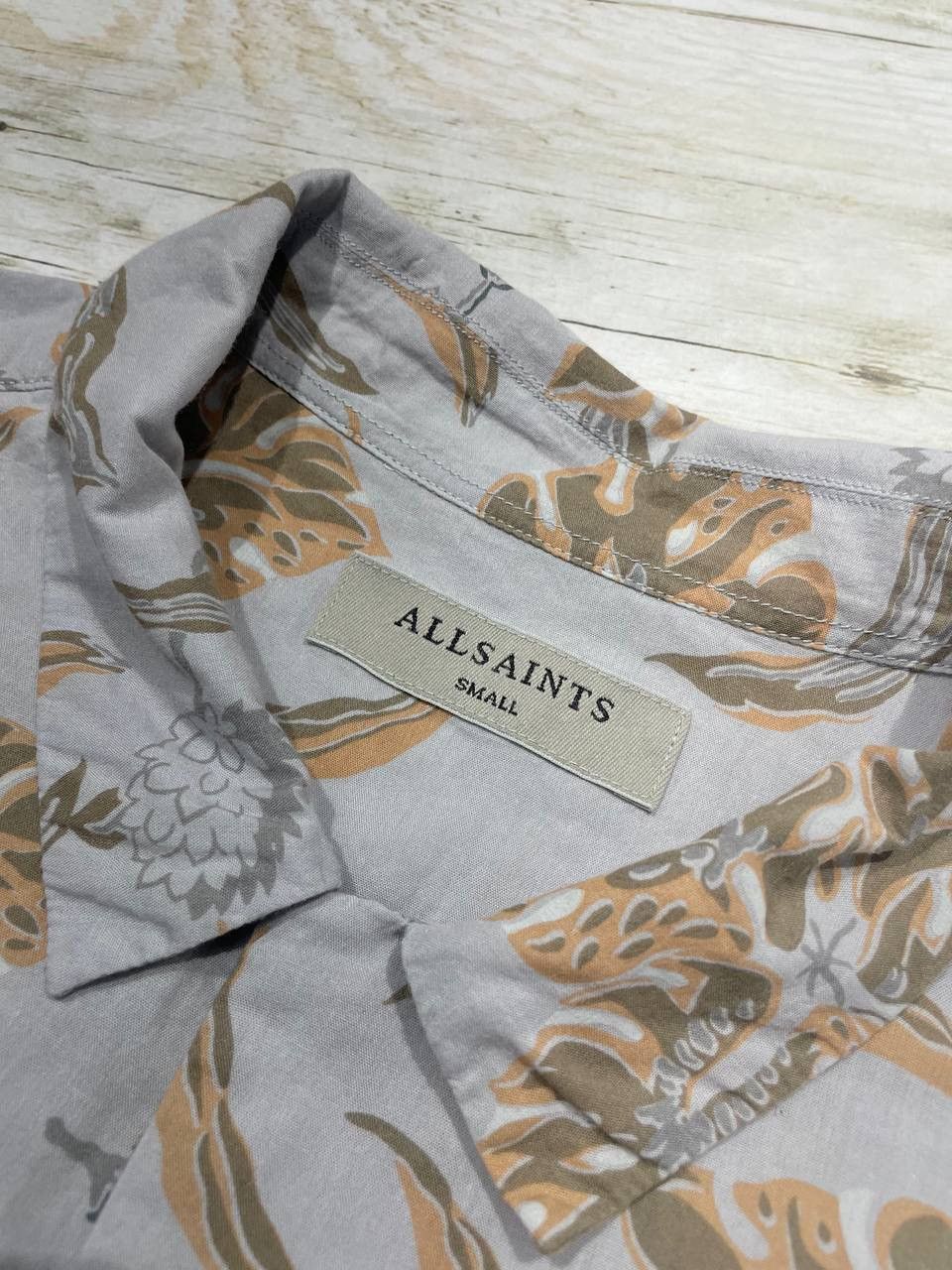 Allsaints Allsaints Kauai Shirt Buttons Viscose Hawaii Flowers Size US S / EU 44-46 / 1 - 4 Thumbnail