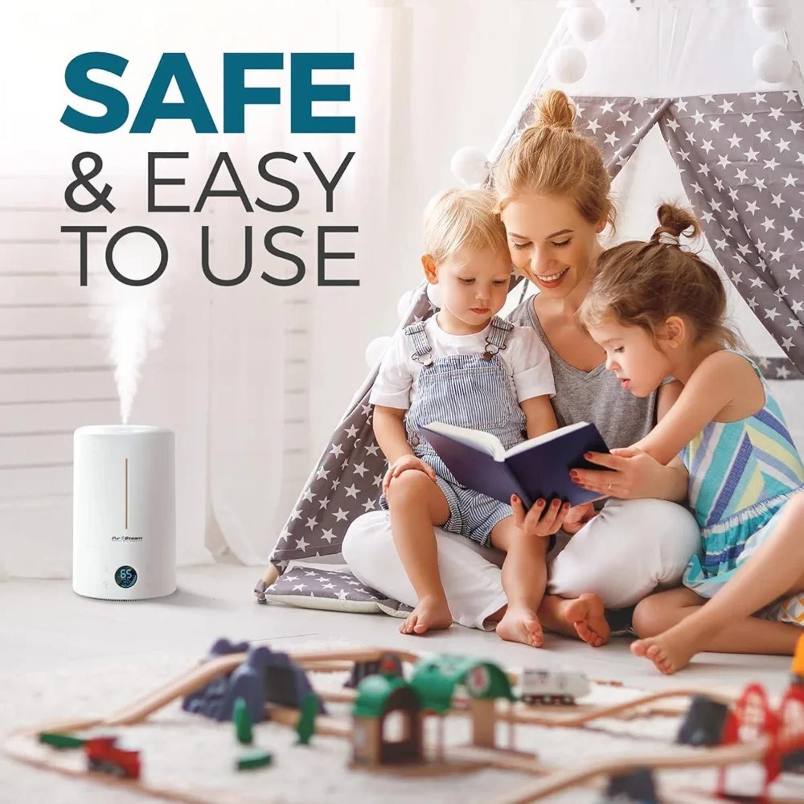 Other PurSteam UltraMist Humidifier 4.5L Ultrasonic Diffuser Size ONE SIZE - 7 Thumbnail