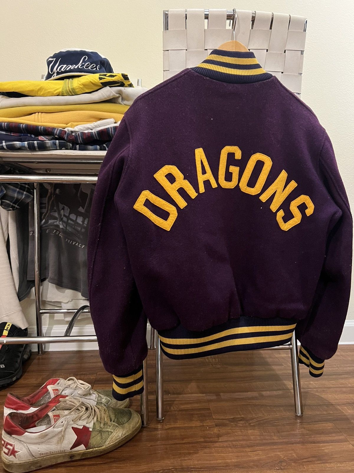 Vintage 1984 Dragons varsity Size US M / EU 48-50 / 2 - 1 Thumbnail