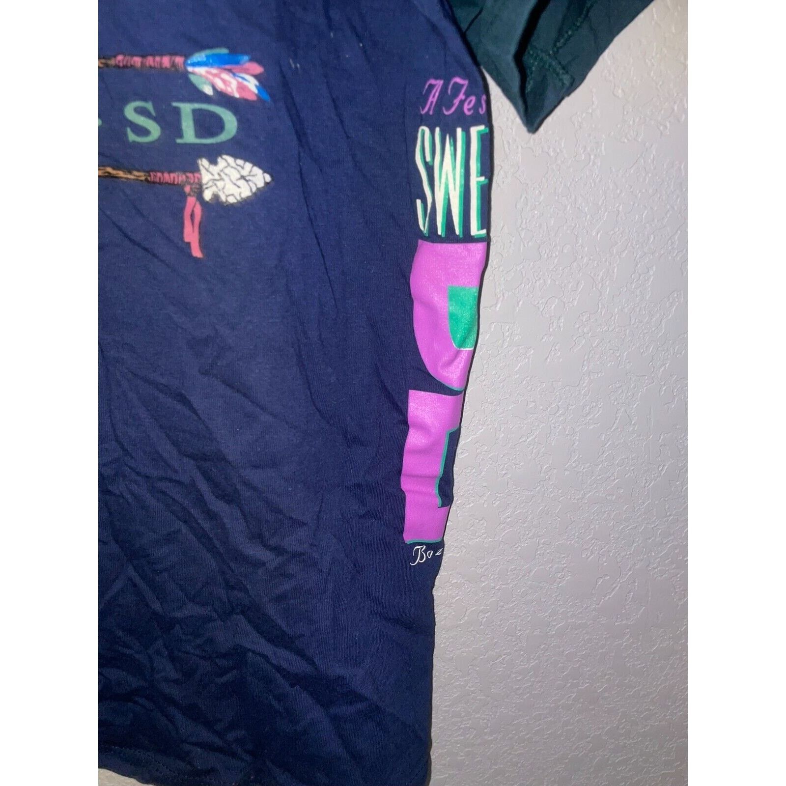 Vintage Vintage Badlands Shirt Test Print SD Sweet Pea 94 Tee 90s L Size US L / EU 52-54 / 3 - 4 Thumbnail