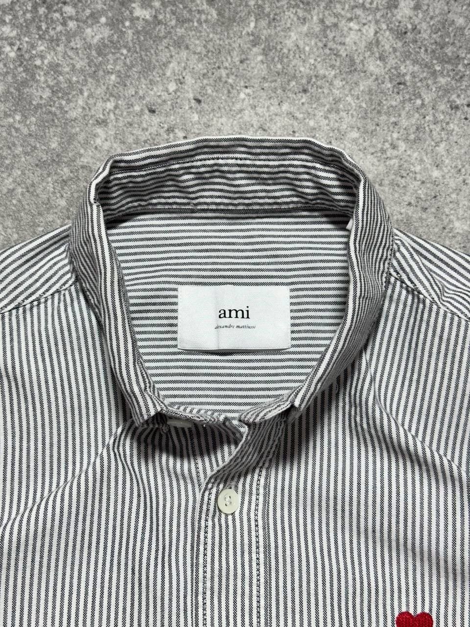 AMI AMI Paris striped shirt Size US S / EU 44-46 / 1 - 3 Thumbnail