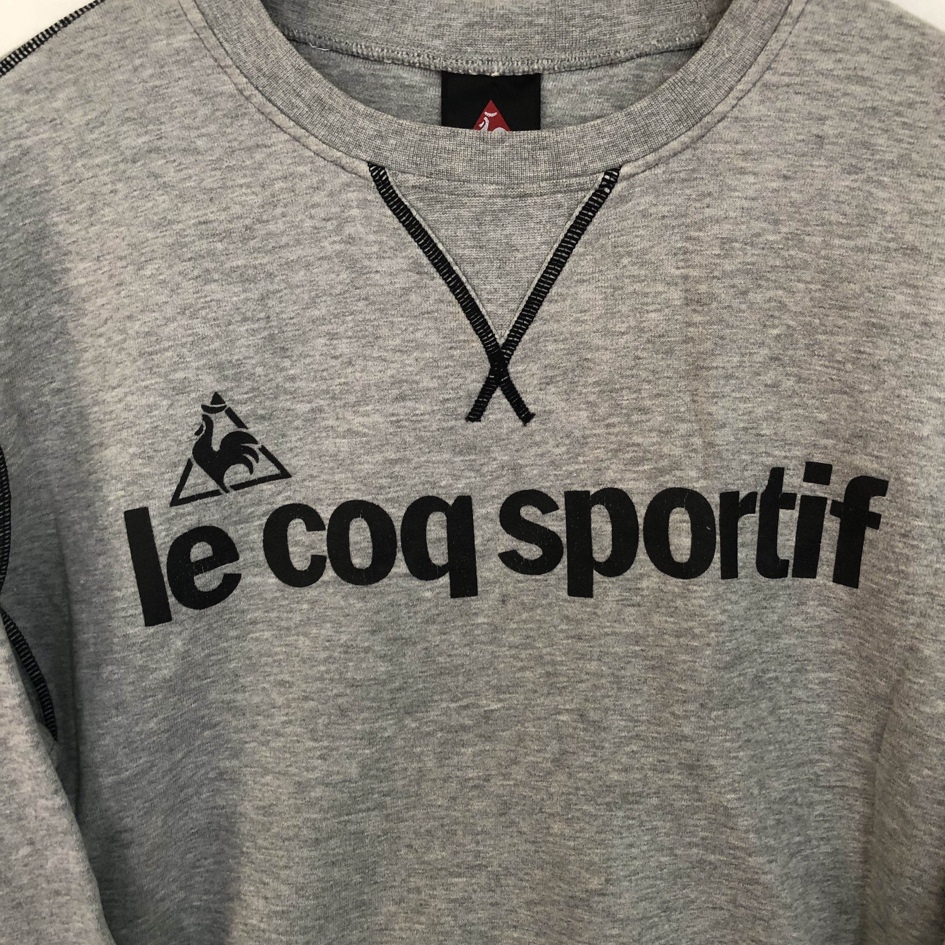 Le Coq Sportif Lecoqsportif Sport Wear Sweatshirt Grey Small Size US S / EU 44-46 / 1 - 3 Thumbnail