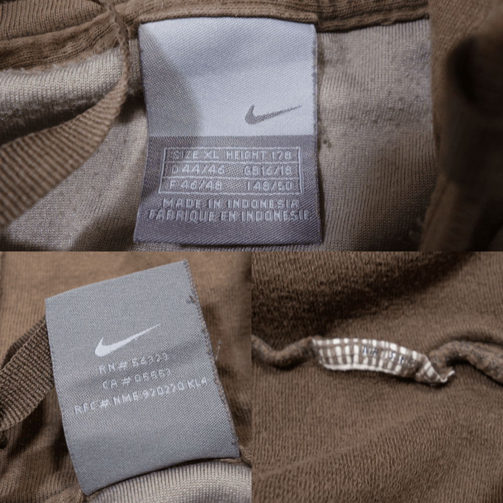 Nike × Vintage 90S Swoosh Faded Hoodie Size XL / US 12-14 / IT 48-50 - 8 Thumbnail