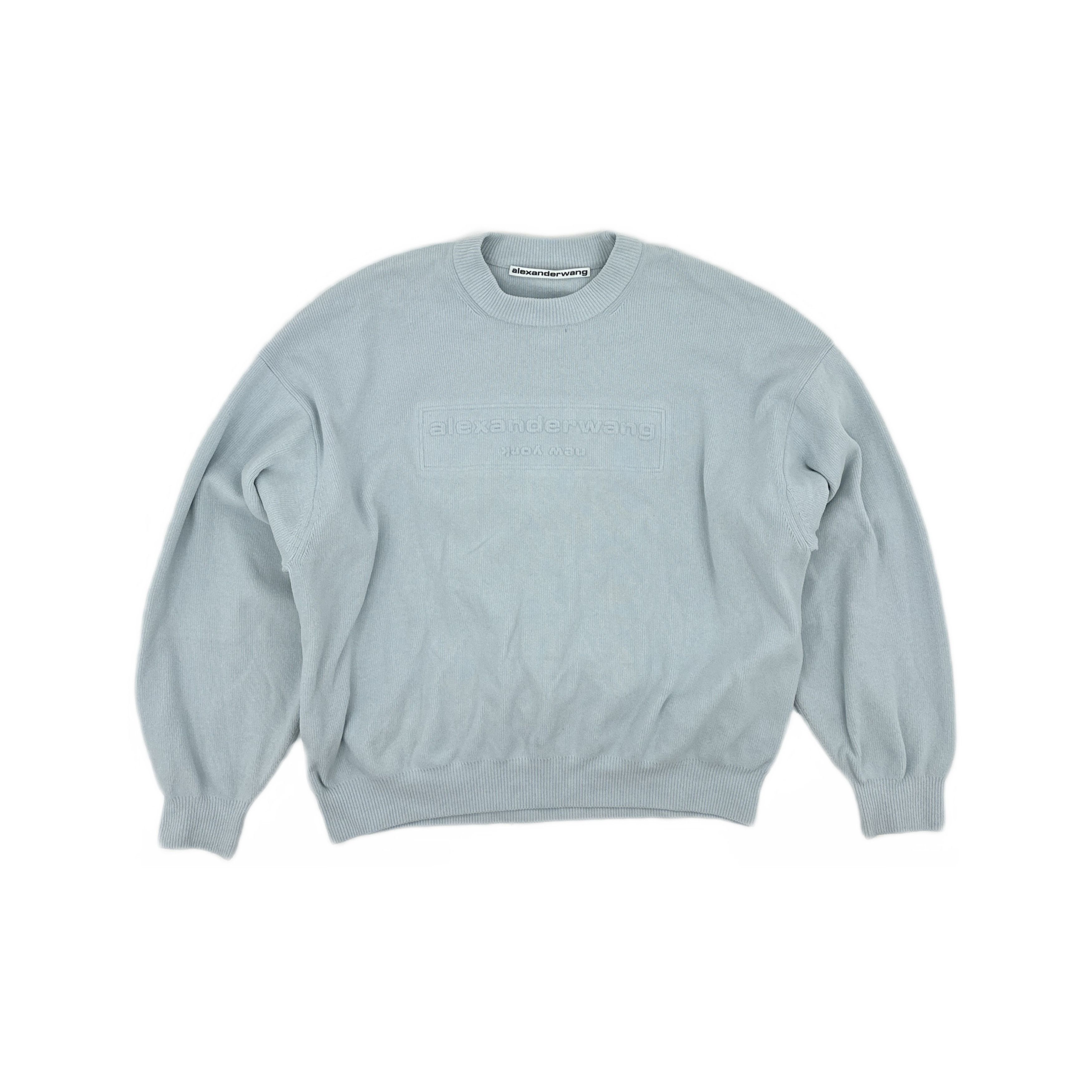 Alexander Wang Alexander Wang Logo Knit Sweater Size S Size US S / EU 44-46 / 1 - 1 Thumbnail