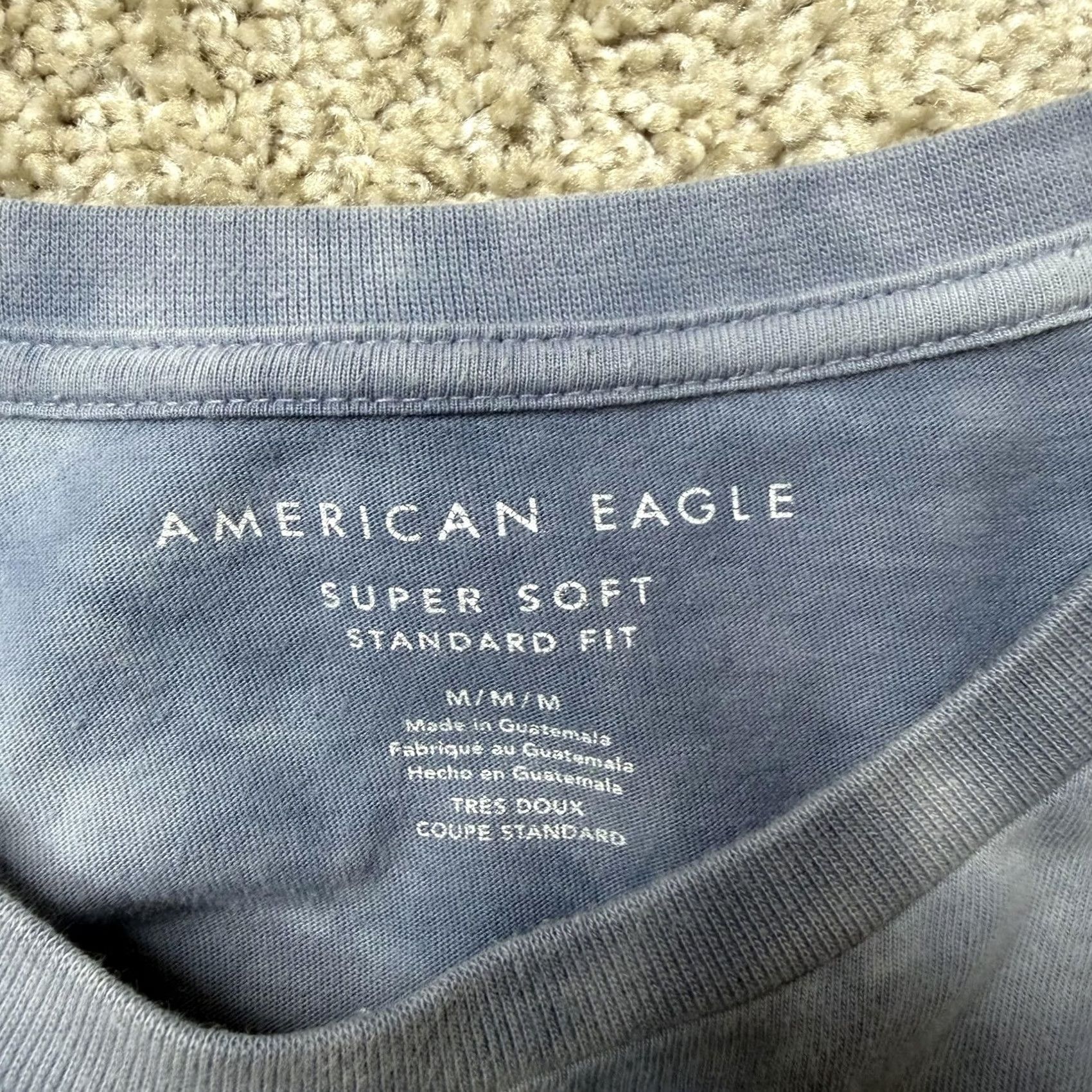 American Eagle Outfitters VINTAGE? No. American Eagle Outfitters Shirt Mens Medium Blue Palm Tree Pocket Tee T-Shirt Size US M / EU 48-50 / 2 - 3 Thumbnail