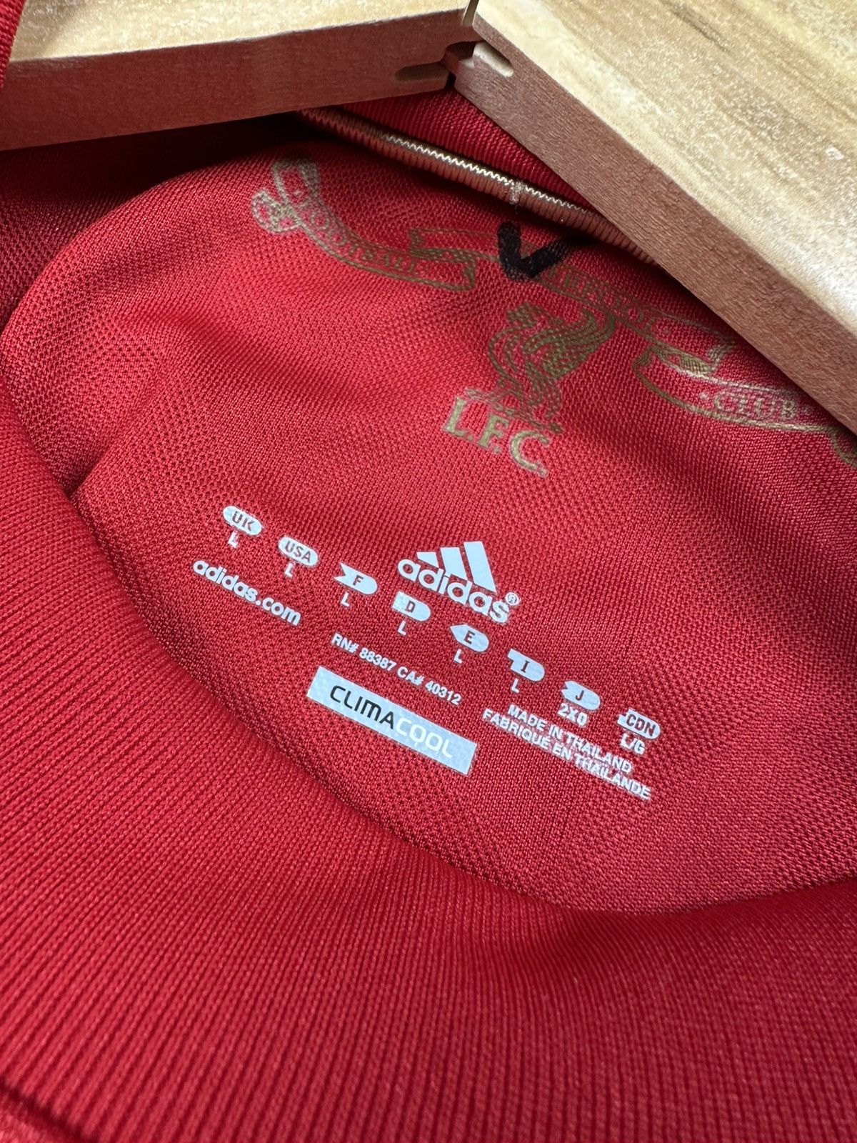 Adidas FC Liverpool Adidas 2011/12 Football Shirt Soccer Jersey Size US L / EU 52-54 / 3 - 14 Thumbnail