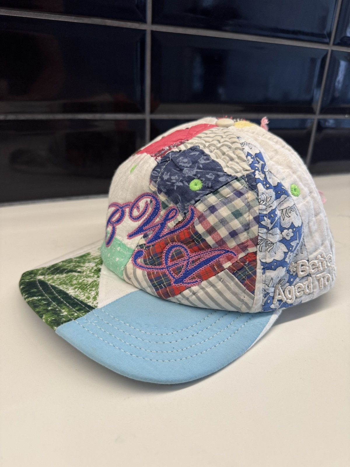 Better With Age Better With Age Hastings Quilt Patchwork Hat Size ONE SIZE - 2 Thumbnail