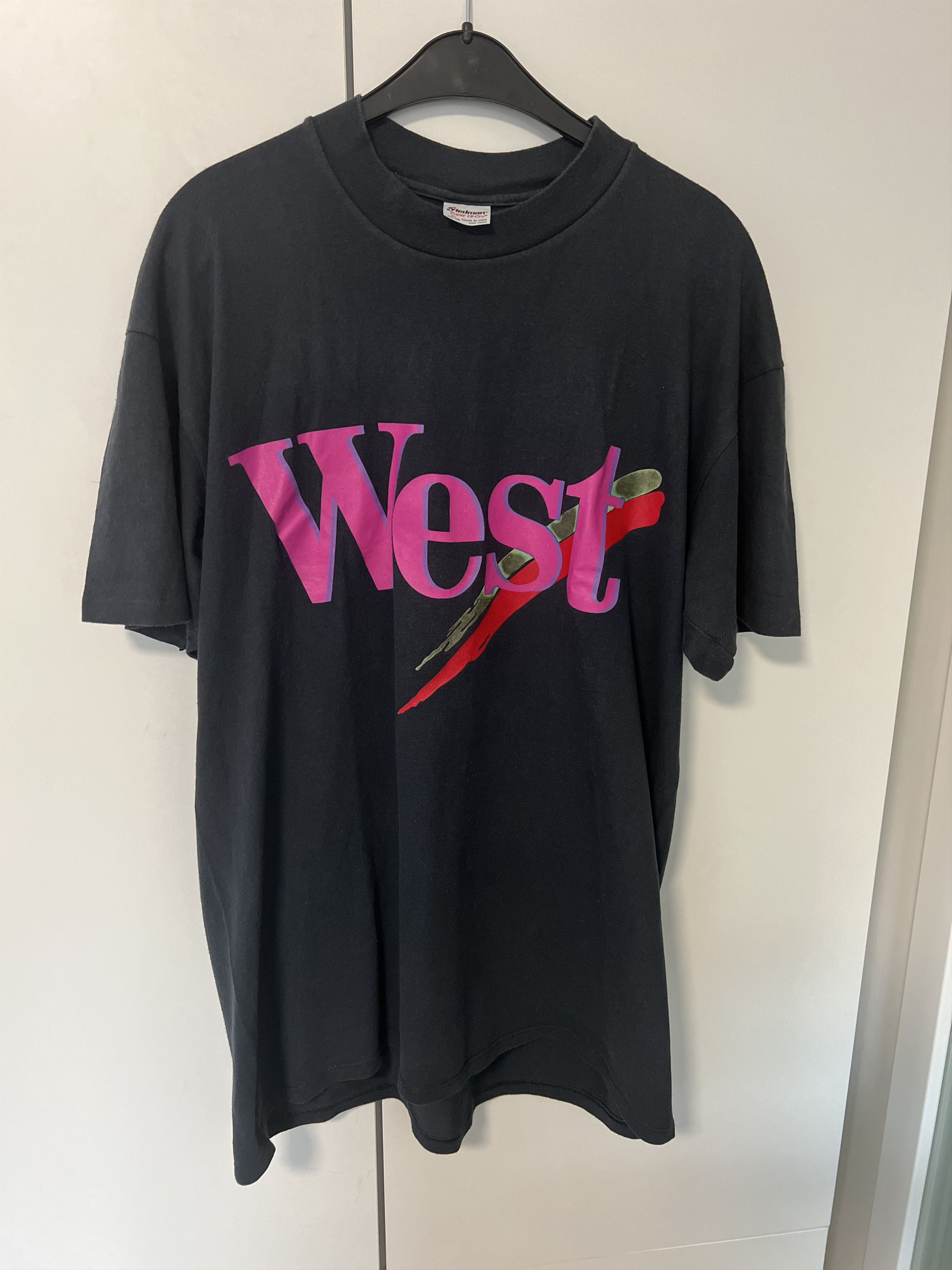 Vintage Vintage RARE West cigarettes t shirt made in USA SIZE XL Size US XL / EU 56 / 4 - 12 Thumbnail
