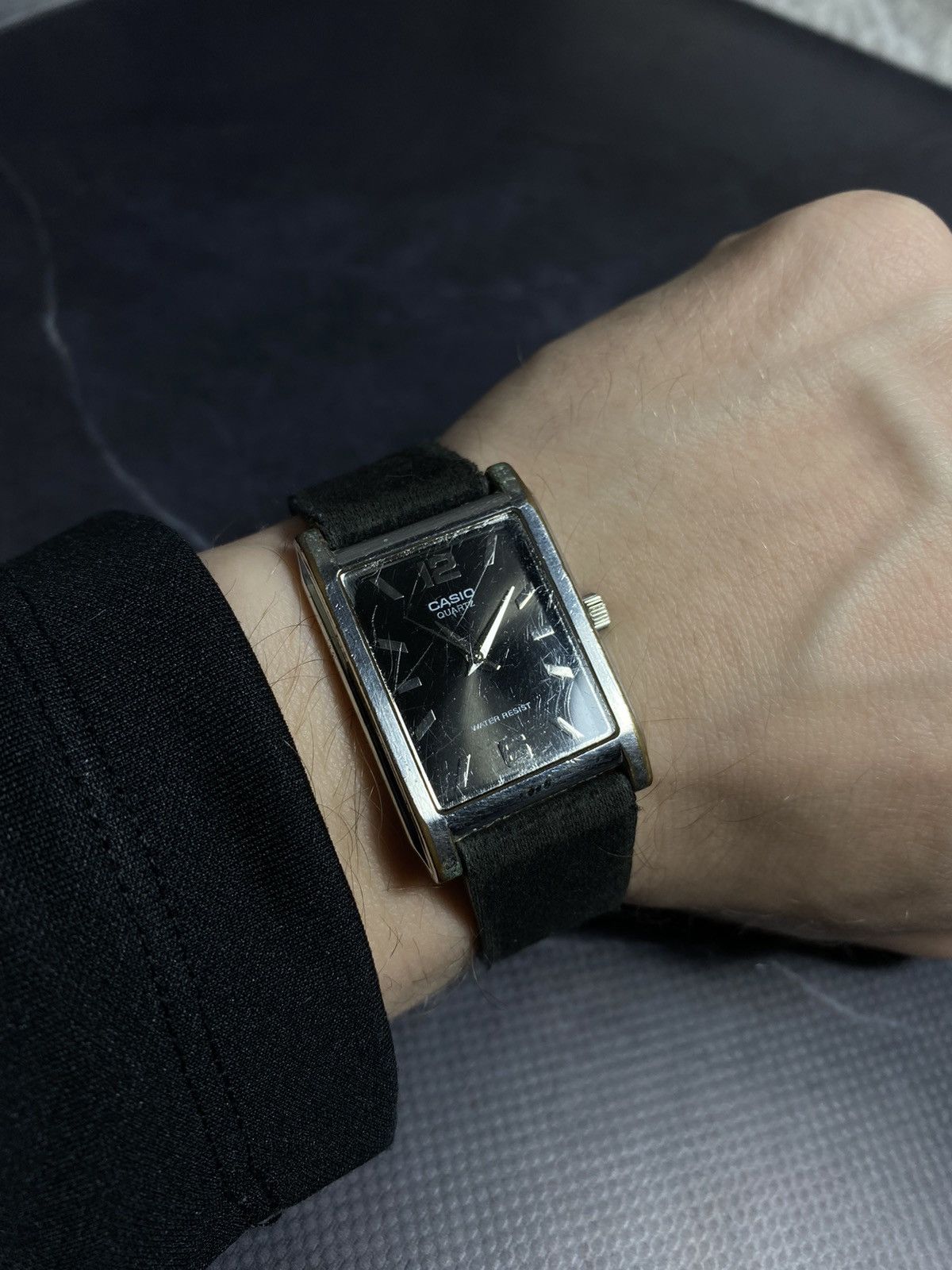 Casio Casio Rectangular Watch – Vintage Minimalist japanese brand Size ONE SIZE - 2 Thumbnail