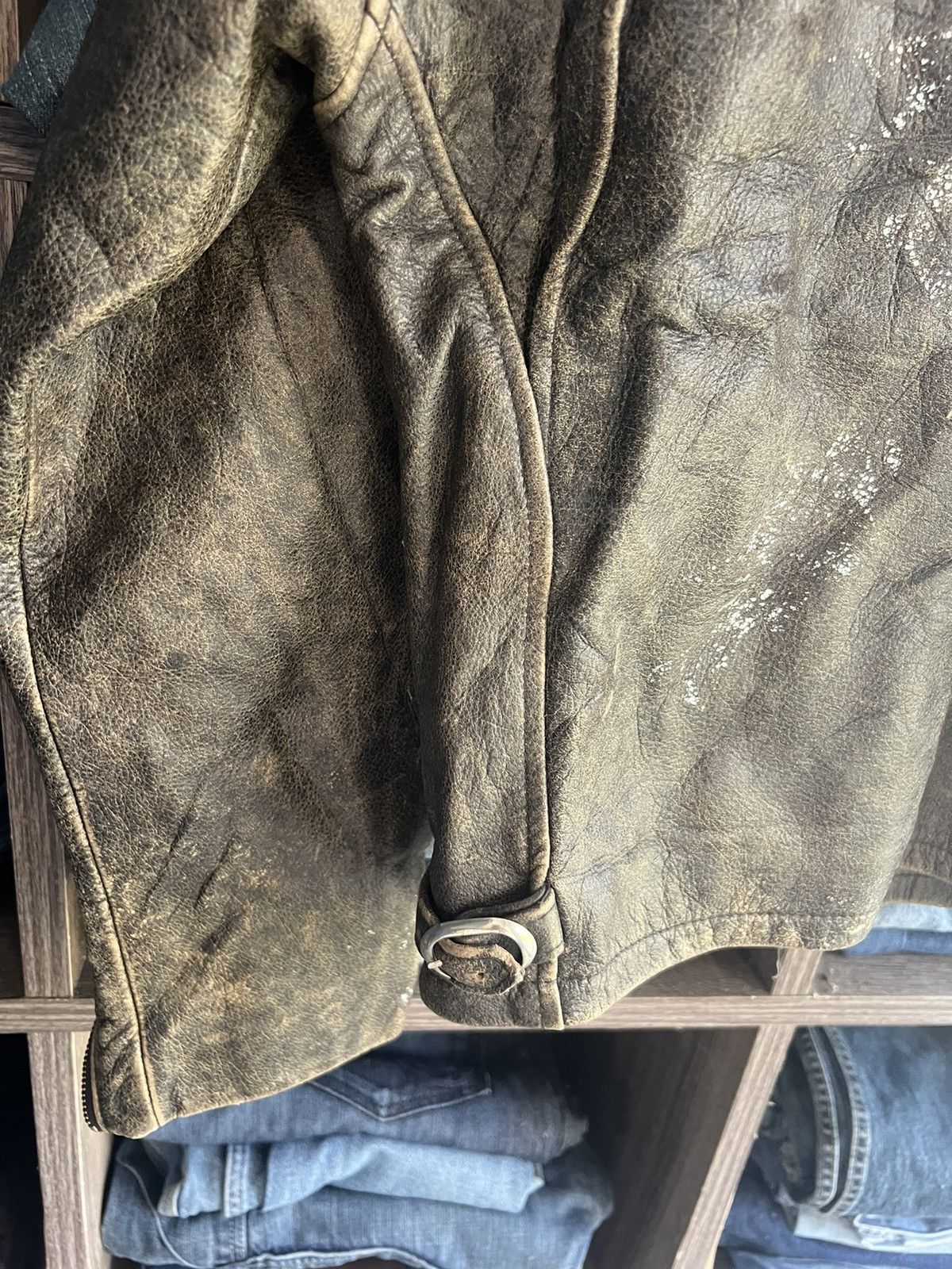 Other 🔥Vintage Freedom Leather Biker Jacket Size US S / EU 44-46 / 1 - 12 Thumbnail