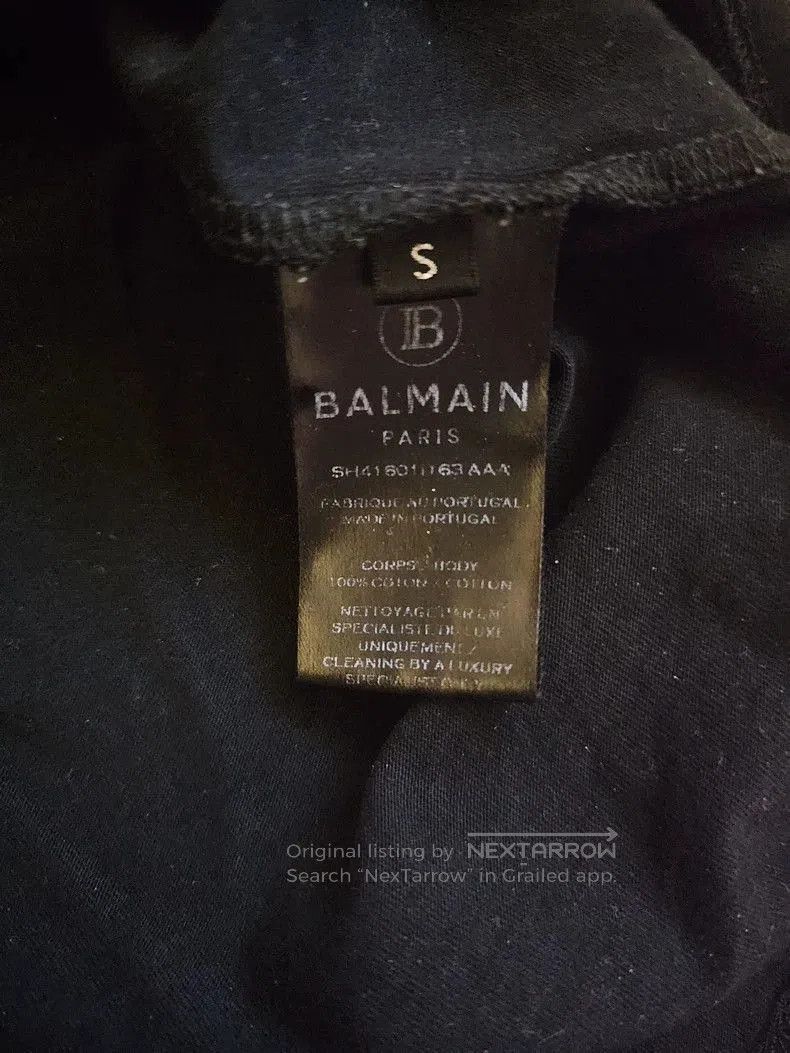 Balmain Balmain Paris Graphic Print Short Sleeve T. Size US S / EU 44-46 / 1 - 5 Thumbnail