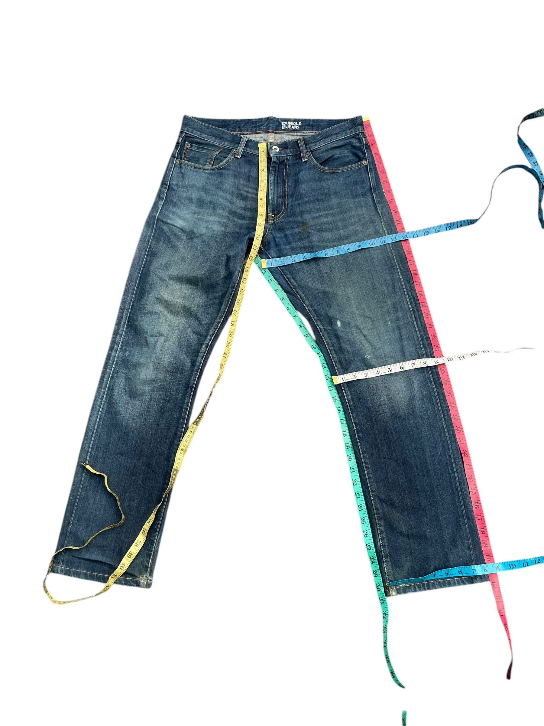 Japanese Brand Uniqlo Redline Selvedge Denim Size US 35 - 12 Thumbnail