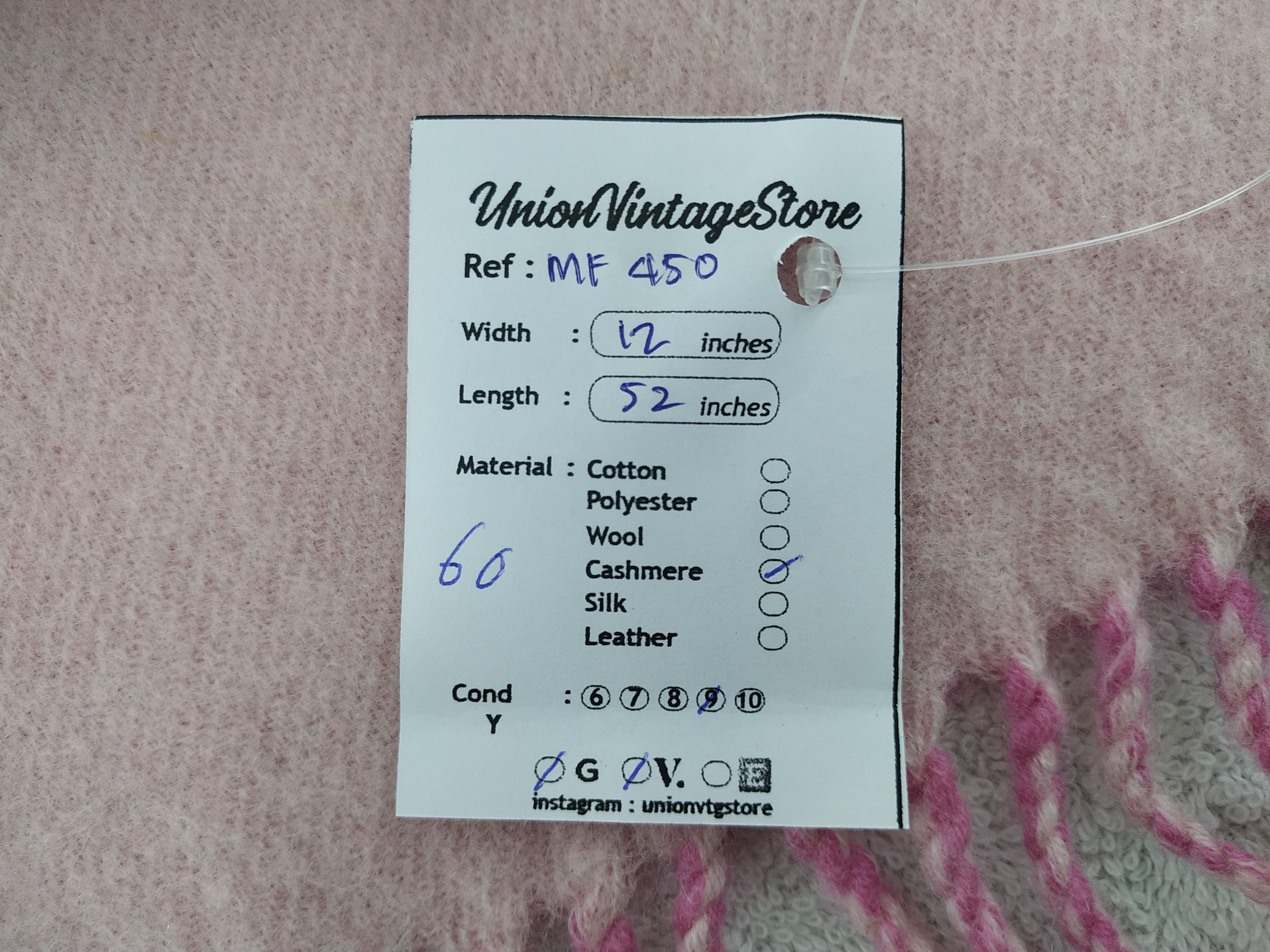 Courreges Vintage Courreges Scarf/Muffler/Neckwear MF450 Size ONE SIZE - 7 Thumbnail