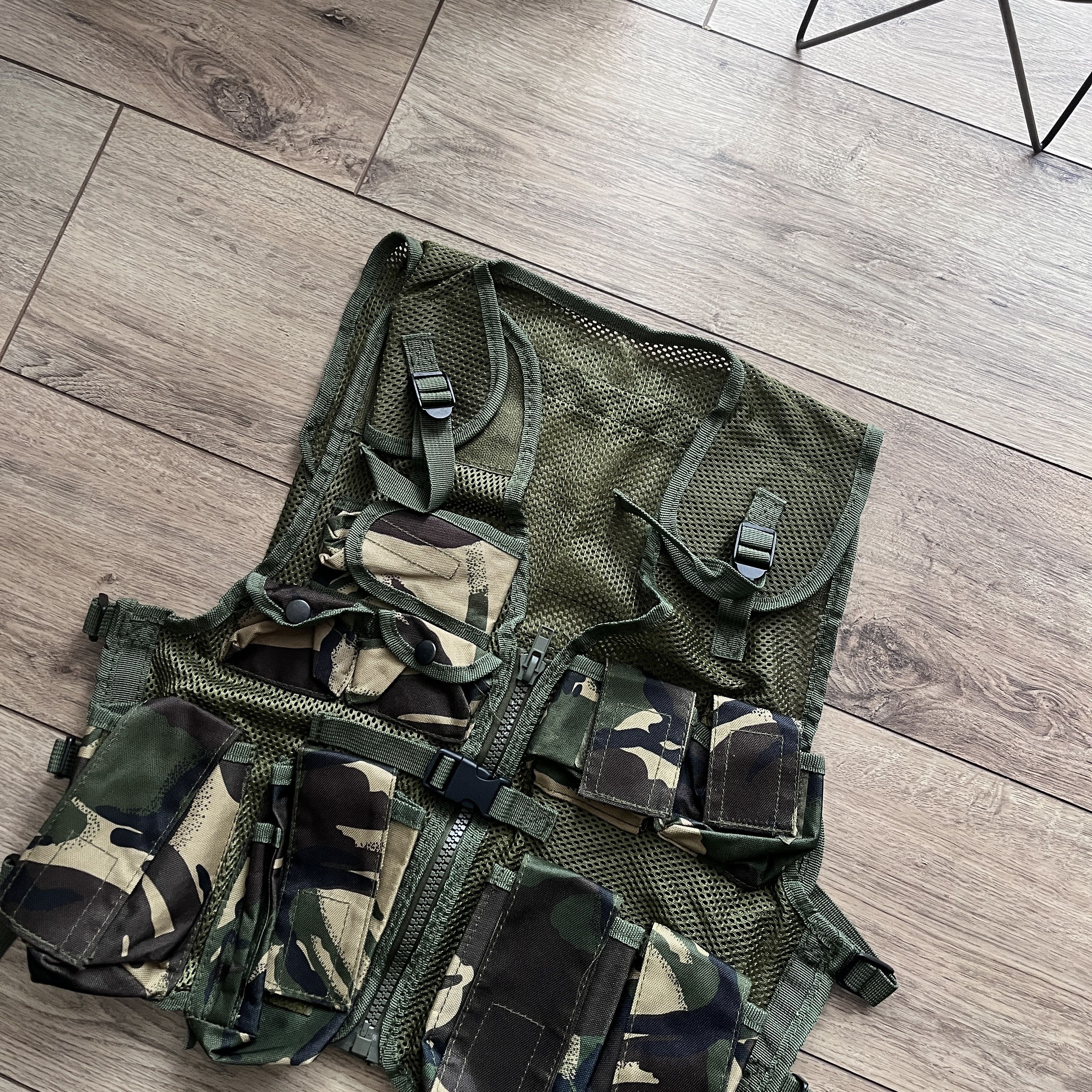 Vintage Vintage Army Vest Camo Ammo Vest Flak Tactical Cargo Size US M / EU 48-50 / 2 - 3 Thumbnail
