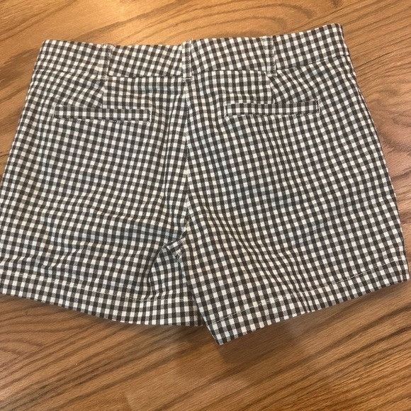 J.Crew J. Crew Navy White Gingham Chino Shorts Size 6 Size 28" / US 6 / IT 42 - 5 Thumbnail
