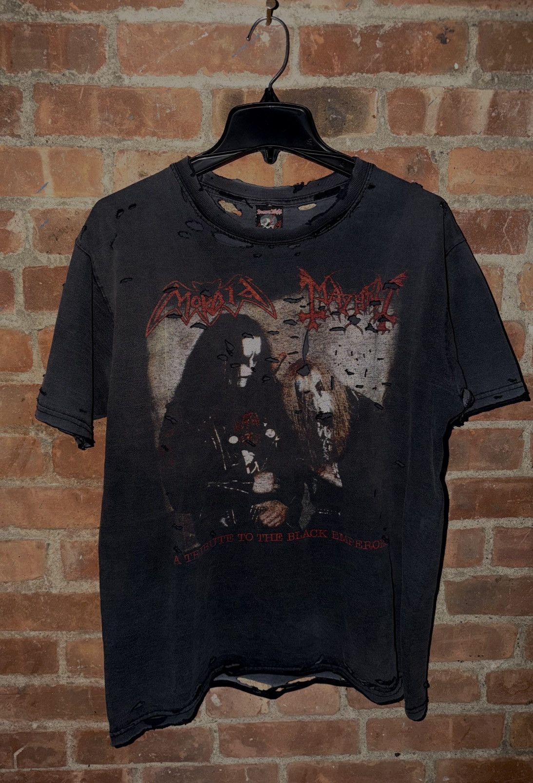 Other Vintage Morbid/Mayhem Tribute Tee Size US M / EU 48-50 / 2 - 1 Thumbnail