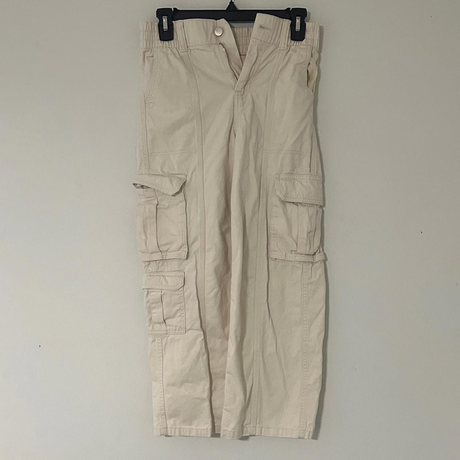 Primark Primark Kids Cargo Trousers in Cream Size US 26 / EU 42 - 1 Thumbnail