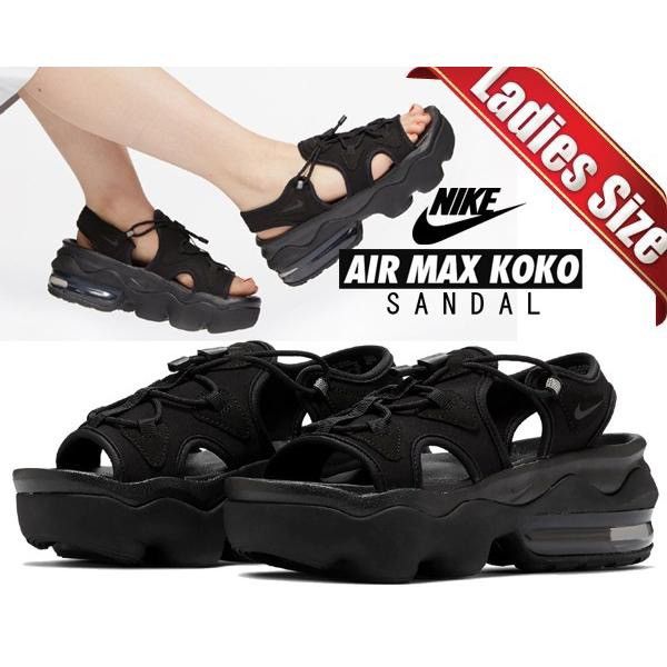 Nike Nike Air Max Koko Sandals Triple Black Size US 5.5 / EU 38 - 21 Thumbnail