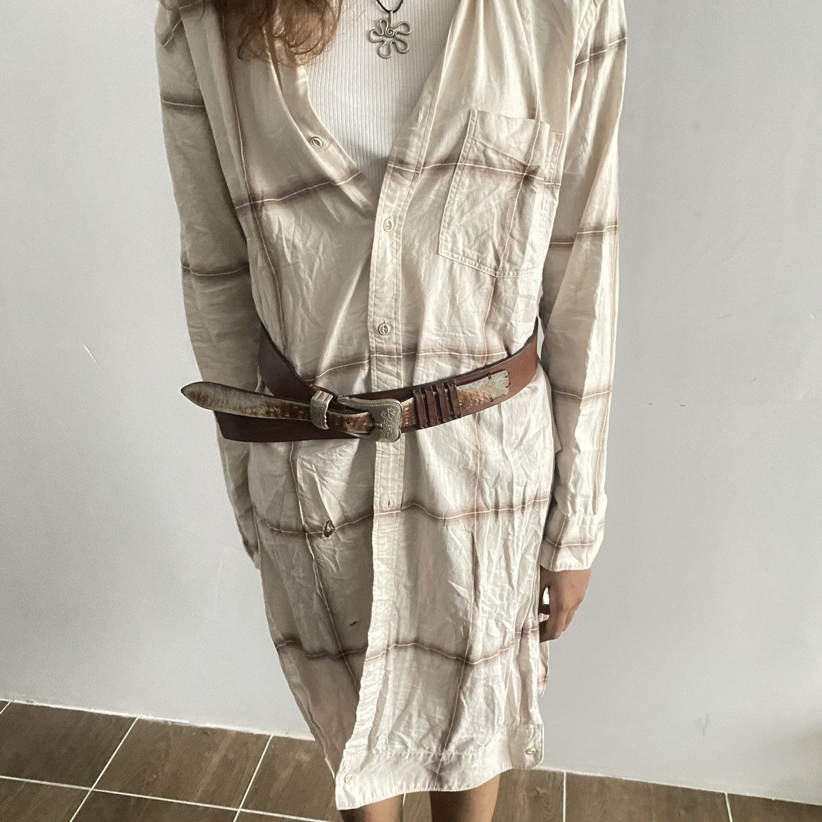 14th Addiction × Japanese Brand Yoshiyuki Konishi cowhide belt Size ONE SIZE - 2 Thumbnail
