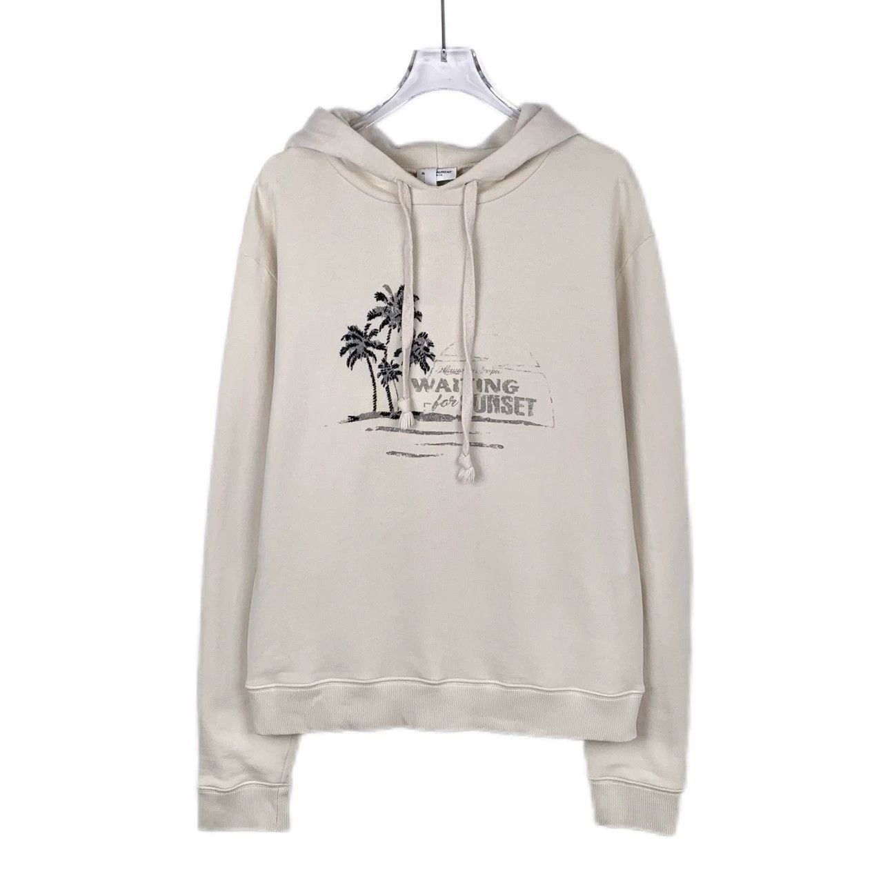 Saint Laurent Paris Saint Laurent Paris Coconut Tree Logo Hoodie Size US L / EU 52-54 / 3 - 1 Thumbnail