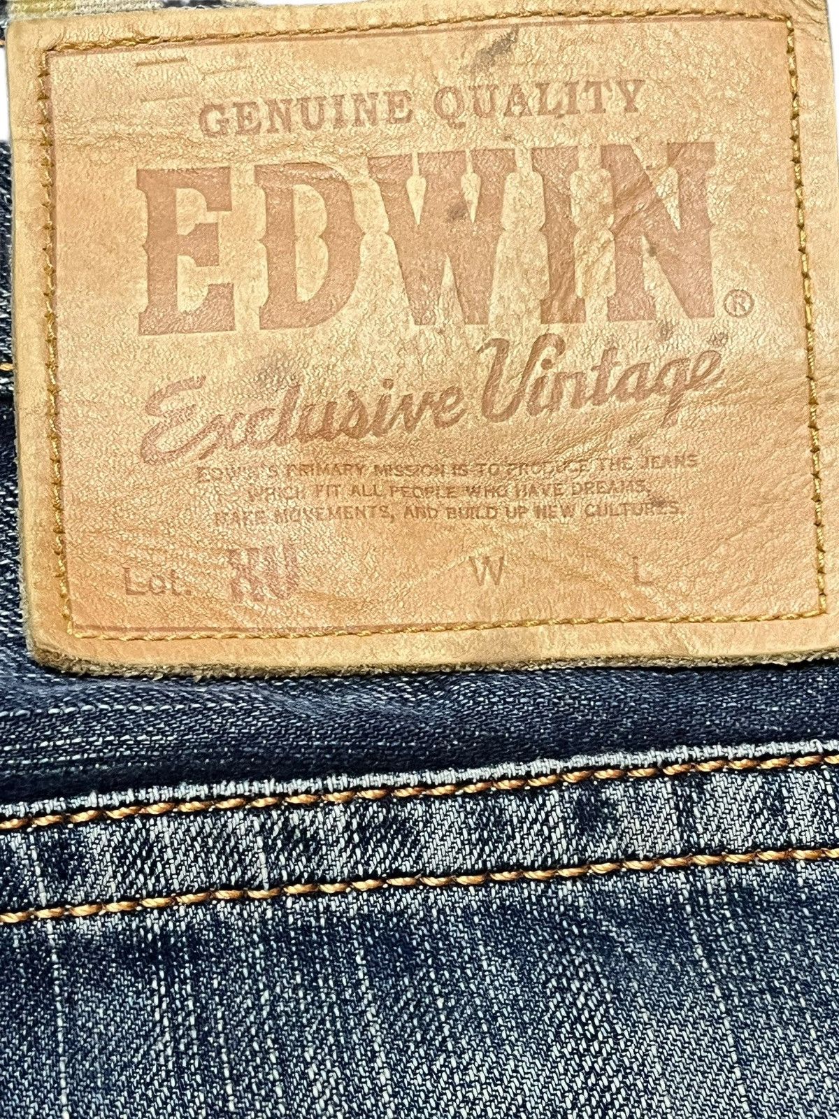Edwin Vintage Edwin Exclusive Vintage Mudwash Whiskers Denim Size US 35 - 9 Thumbnail