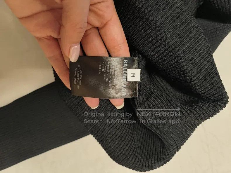 Balenciaga Balenciaga Knitted Sweater Size US M / EU 48-50 / 2 - 3 Thumbnail