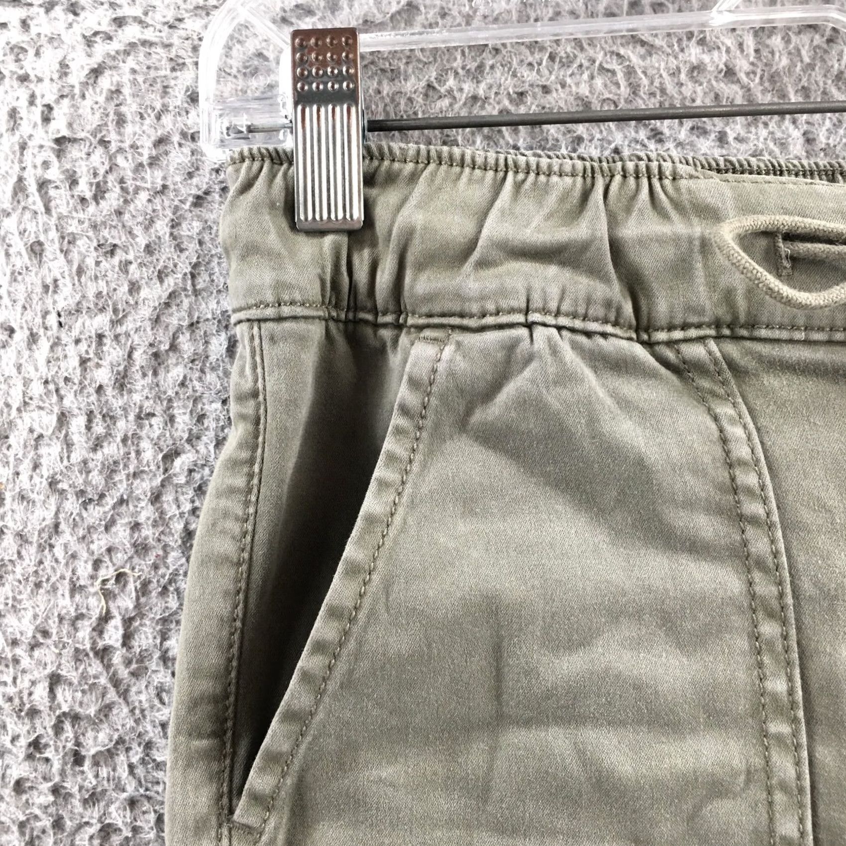 American Eagle Outfitters American Eagle Outfitters Utility Jogger Pants Womens 4R Gray Mid Rise Slim Jegging Style Size 27" / US 4 / IT 40 - 3 Thumbnail