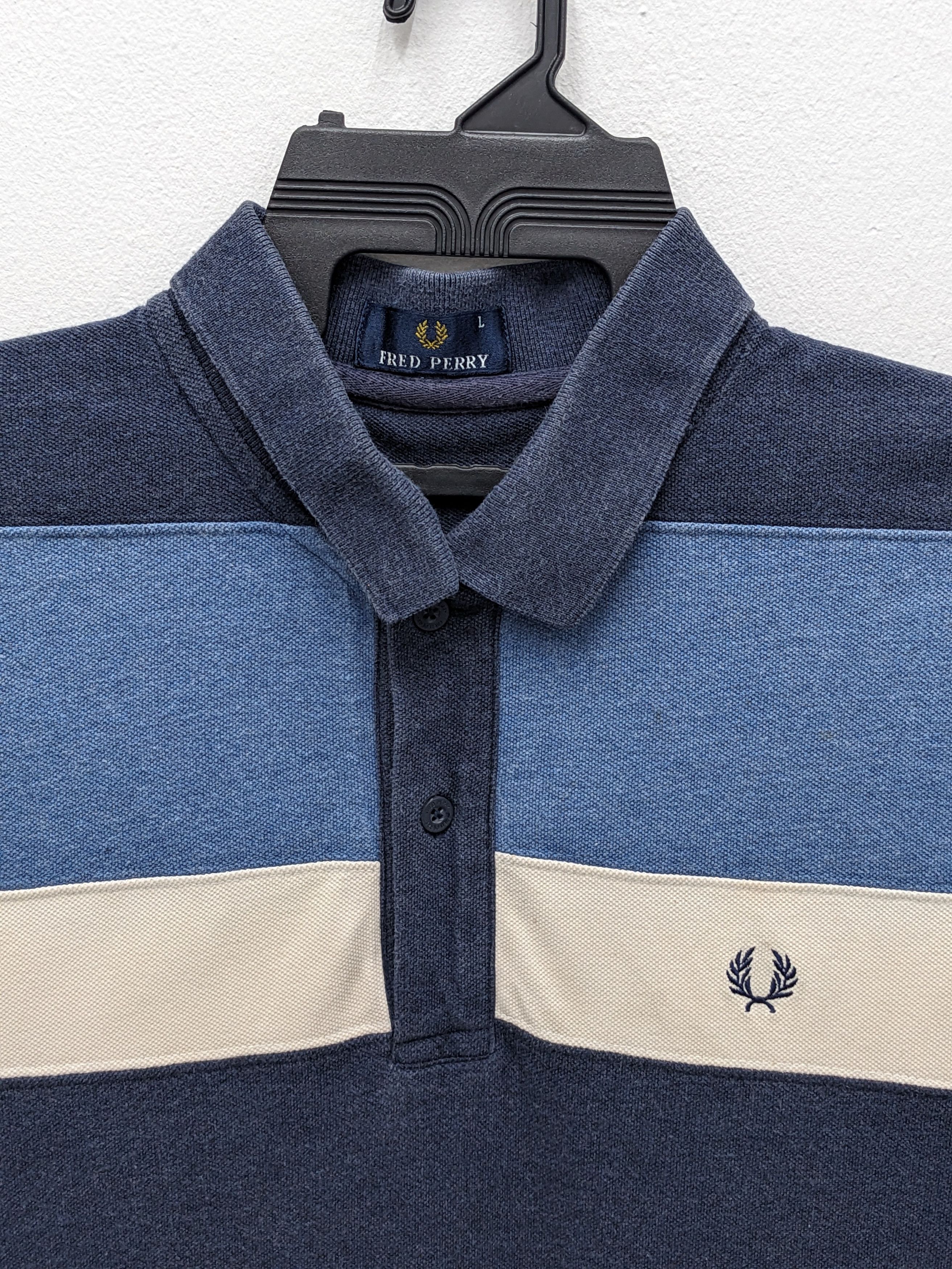 Fred Perry VINTAGE FRED PERRY POLO SHIRT Size US L / EU 52-54 / 3 - 3 Thumbnail