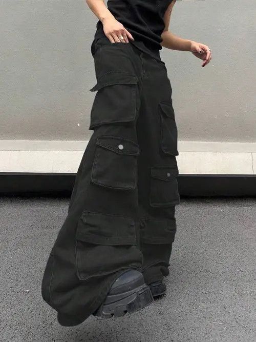 Other Kuroda x Kita Cargo Vintage Wide Leg Workwear Jeans Premium Size US 32 / EU 48 - 2 Thumbnail