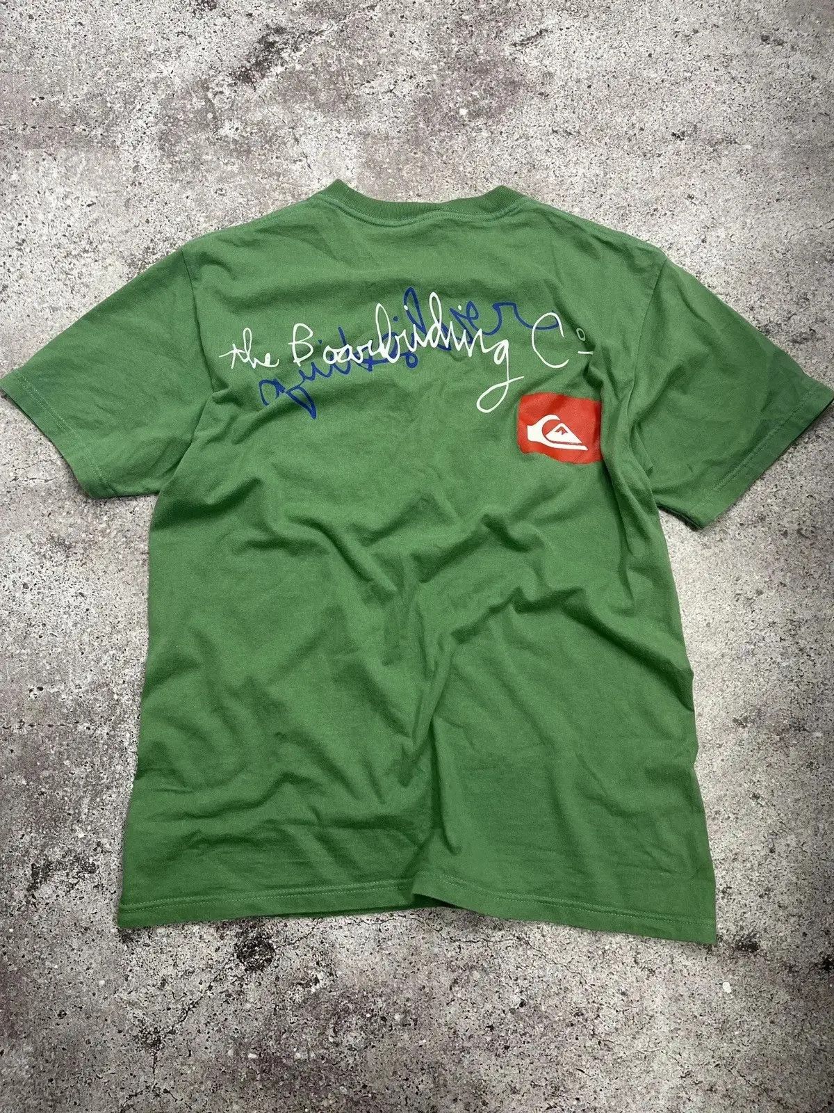 Quiksilver Quicksilver Vintage Green XL Surf T-Shirt Size US XL / EU 56 / 4 - 1 Thumbnail