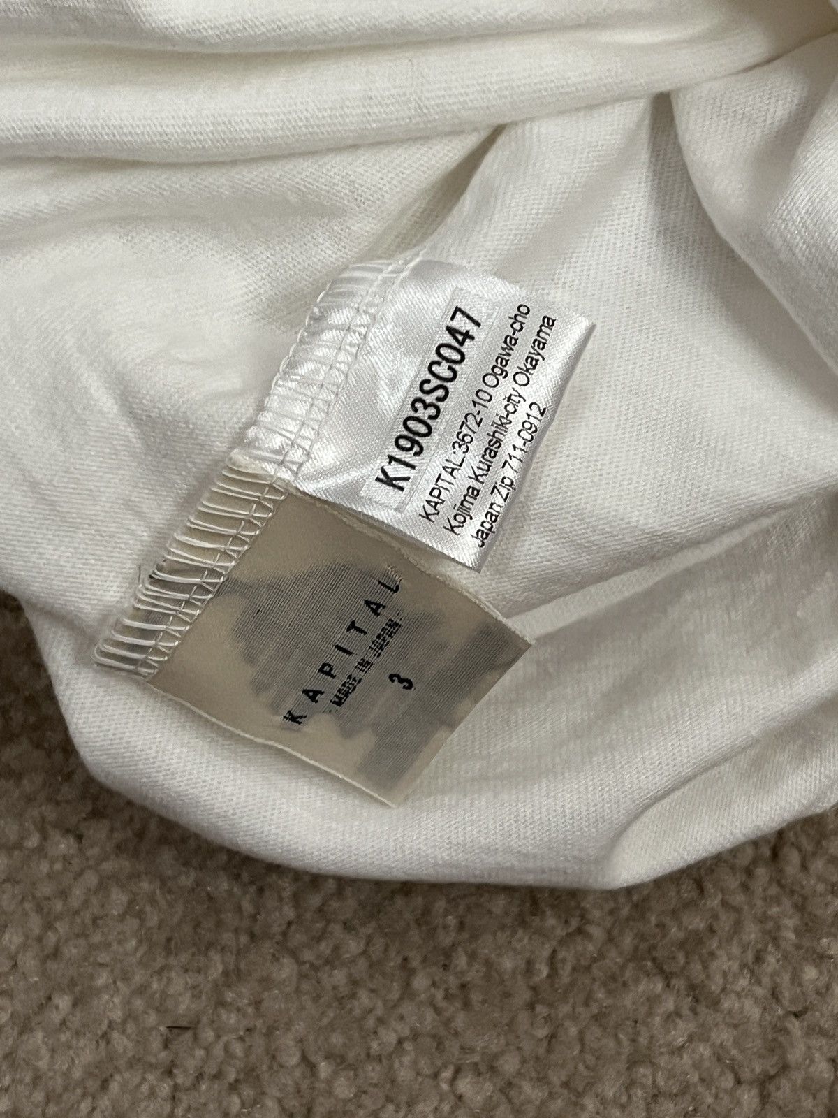Kapital KAPITAL Family Sleepingbag Hiking T Shirt Size US L / EU 52-54 / 3 - 4 Thumbnail