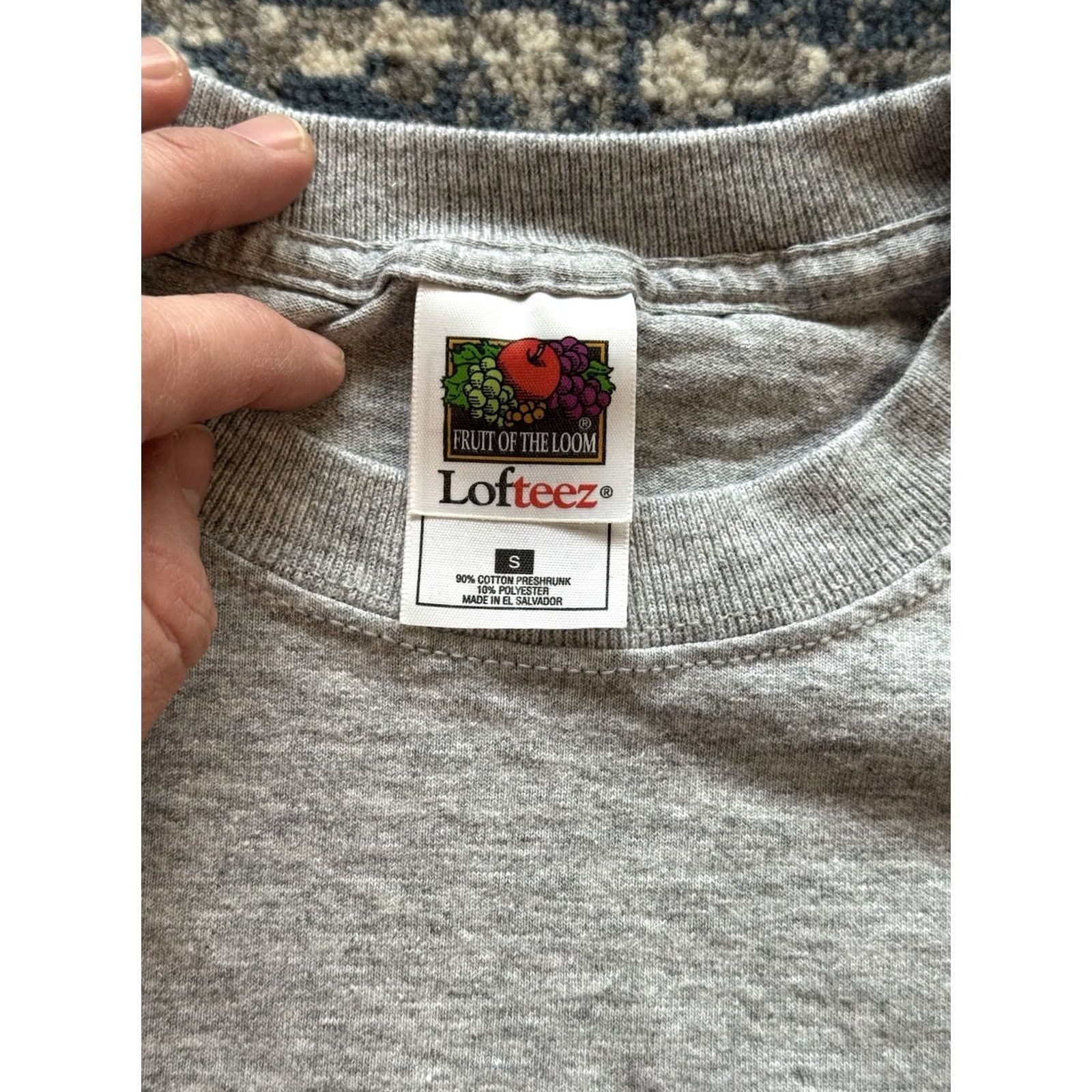 Fruit Of The Loom VINTAGE 90s Fruit of the Loom T Shirt Bobby Kesh Memorial Noraid Irish Hunger Strike Troubles Gray S Size US S / EU 44-46 / 1 - 3 Thumbnail