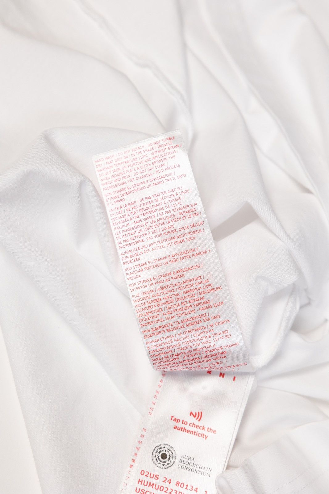 Marni Marni Smeared Logo Tee Size US M / EU 48-50 / 2 - 7 Thumbnail